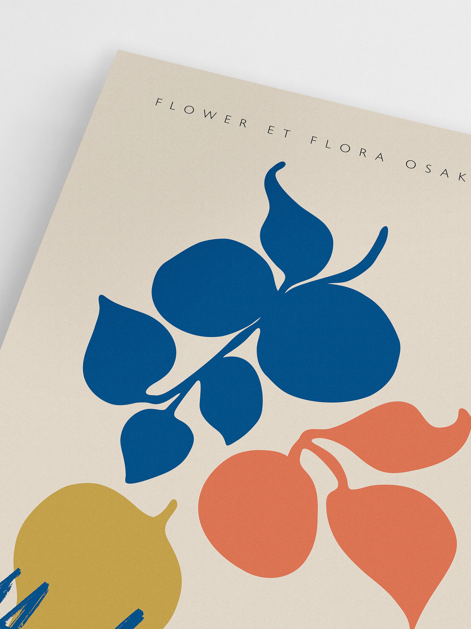 Abstract Neutral Flowers