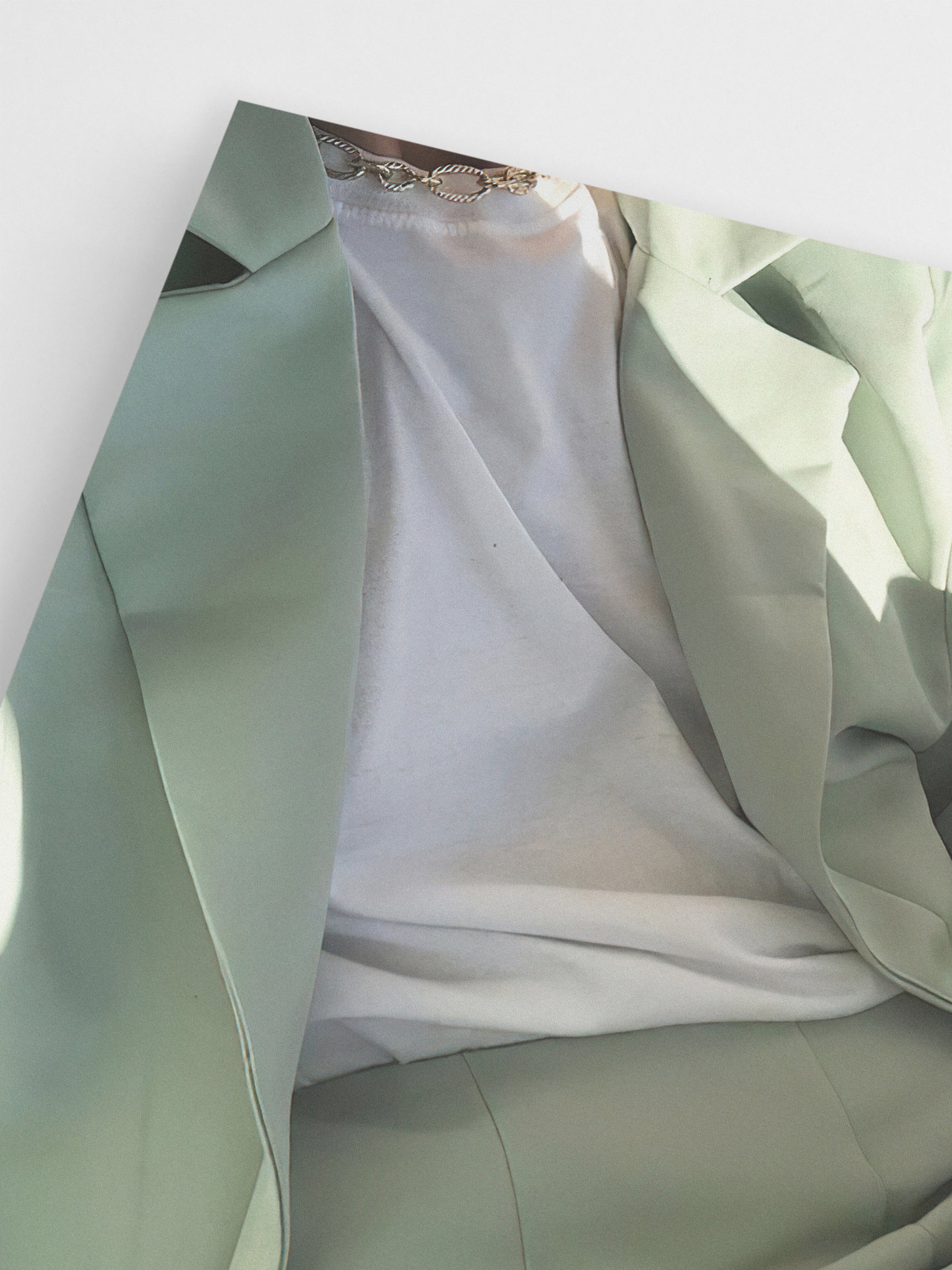 Mint Green Suit wall art