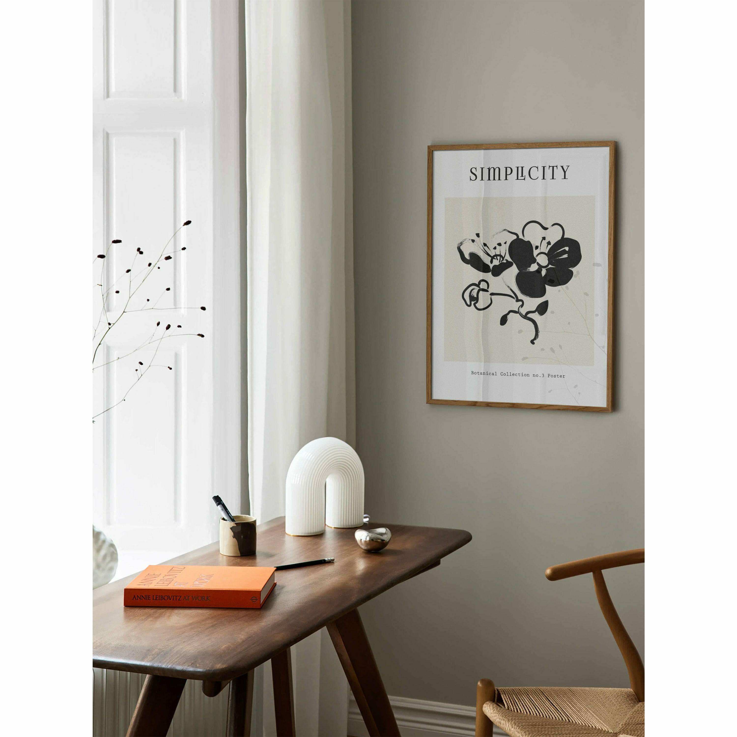 Brushed Flower Poster