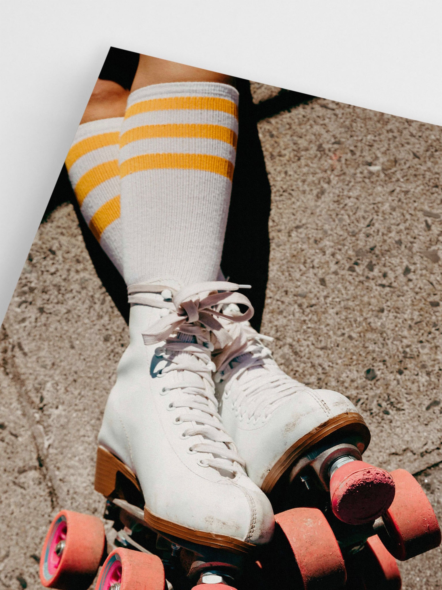 Rollerskates wall art