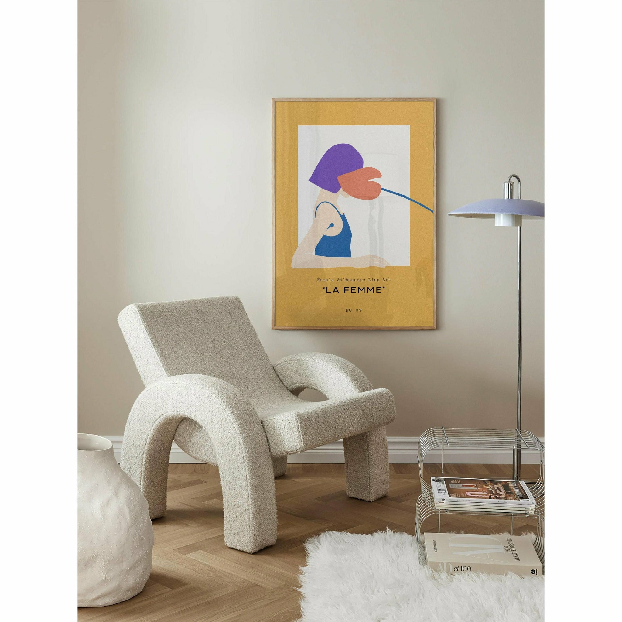 Female Silhouette Wall Art 