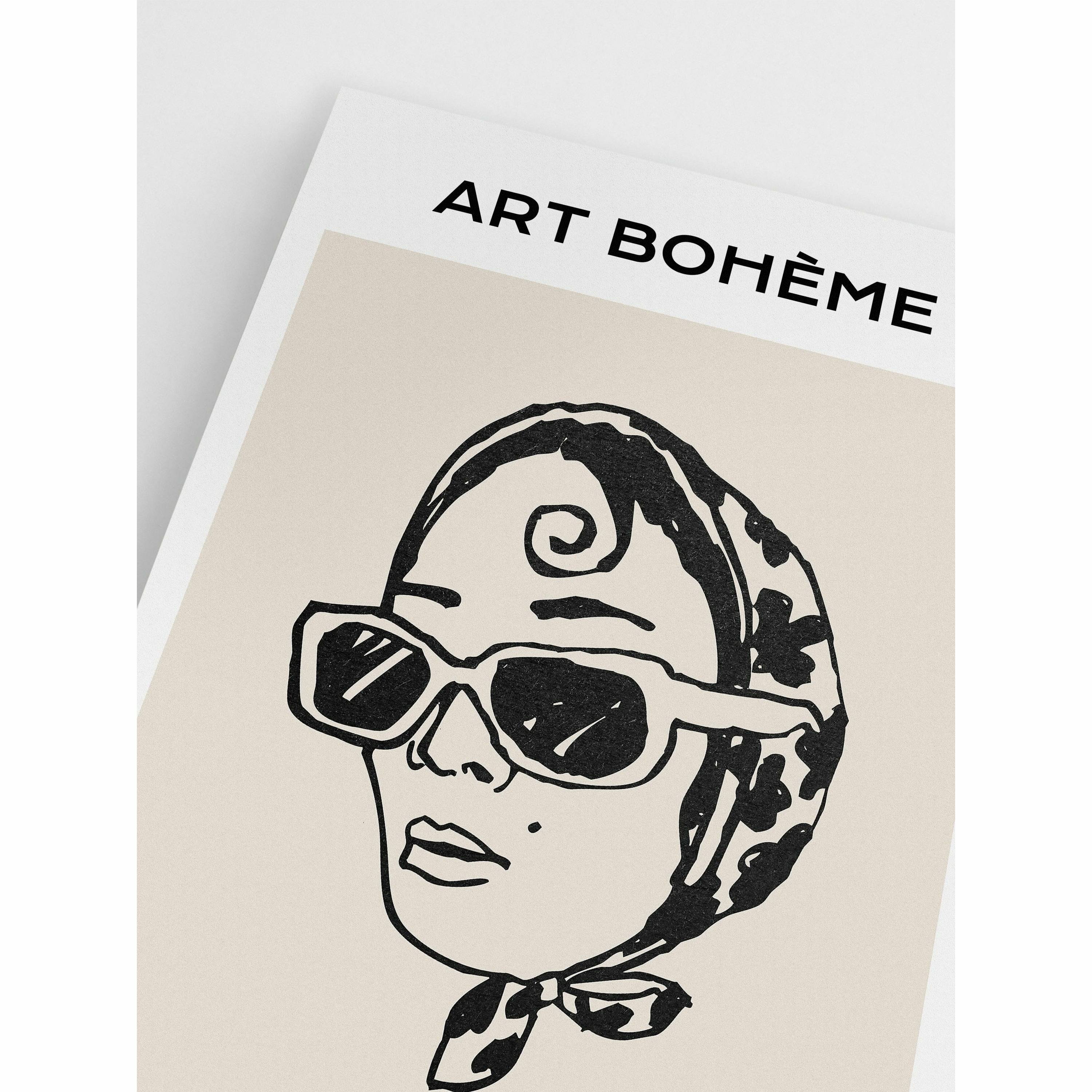 Parisian Woman Wall Art Poster