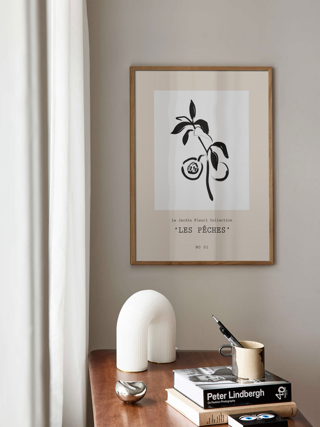 Peach Tree Bedroom Wall Art