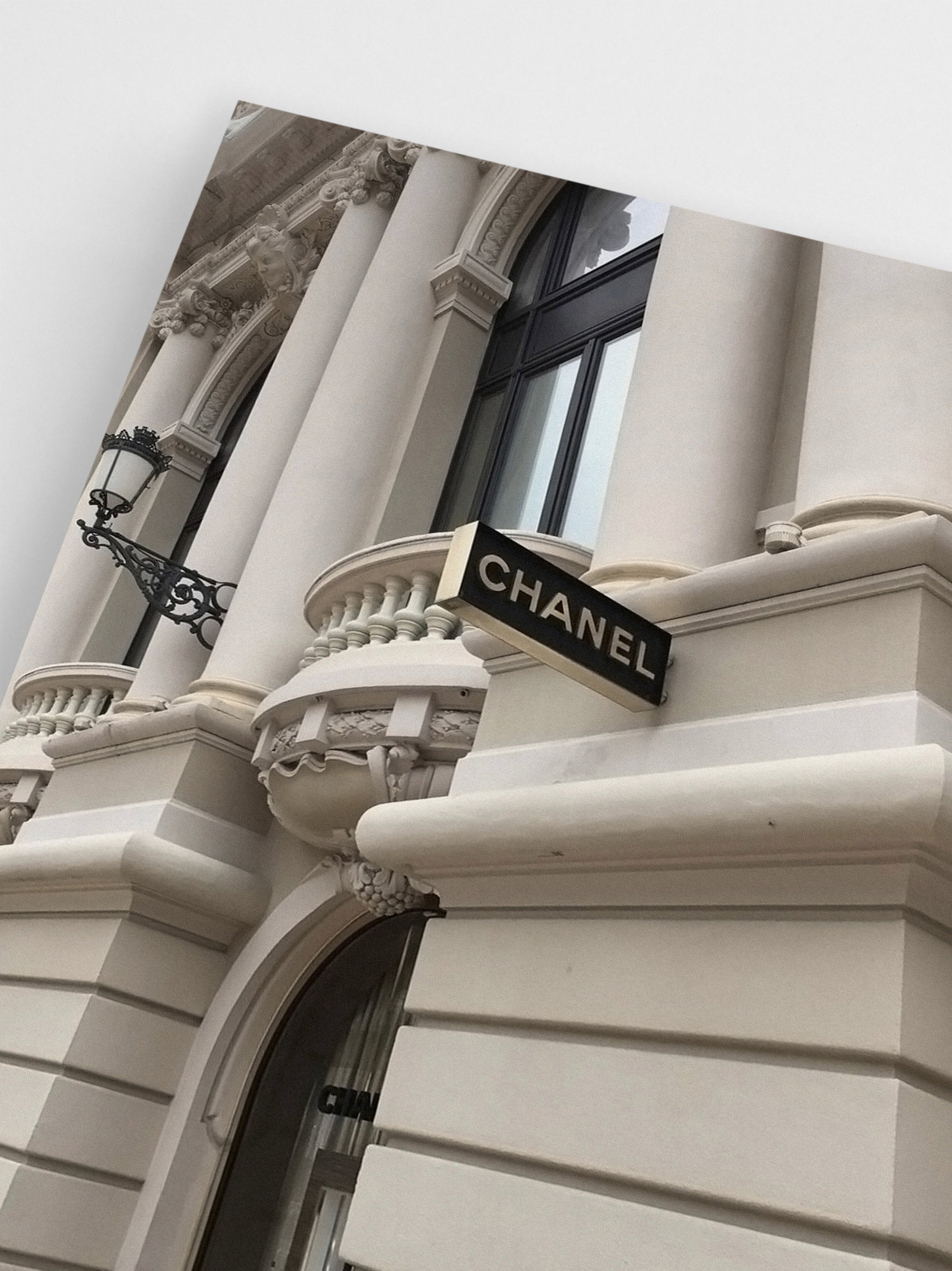 Chanel Store wall art