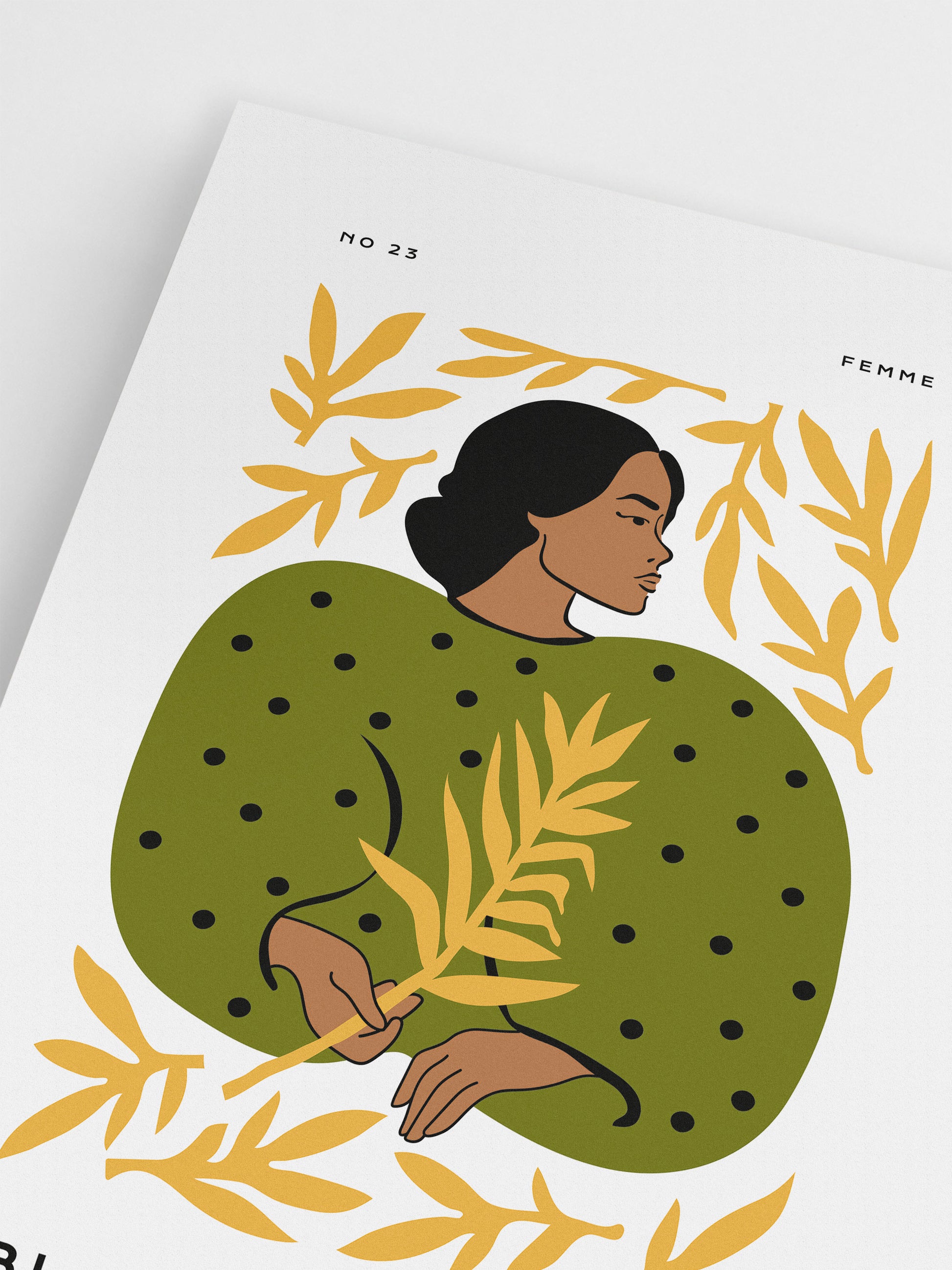 Femme Woman Wall Art