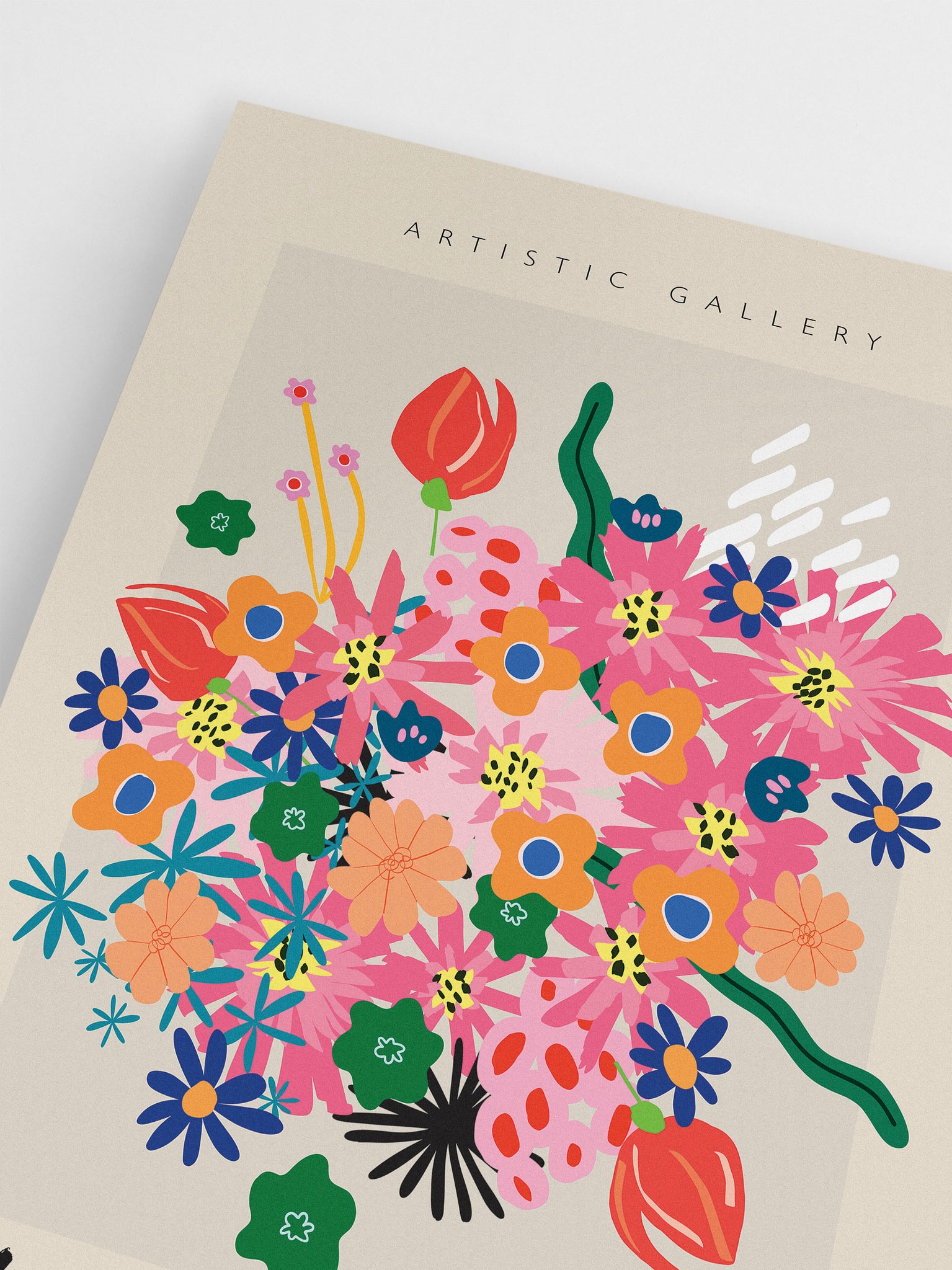 Accra Blossom Poster