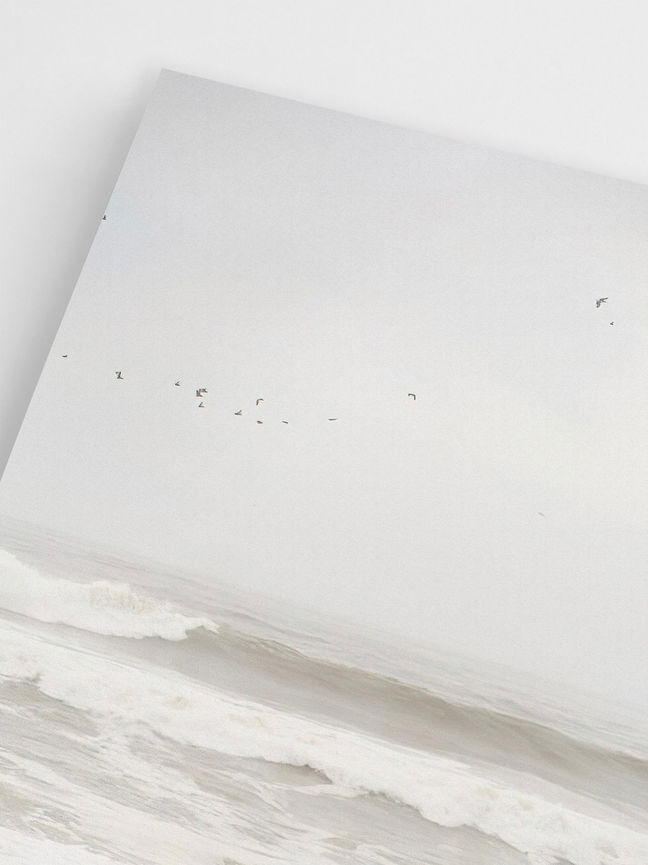 Beige Beach Print wall art