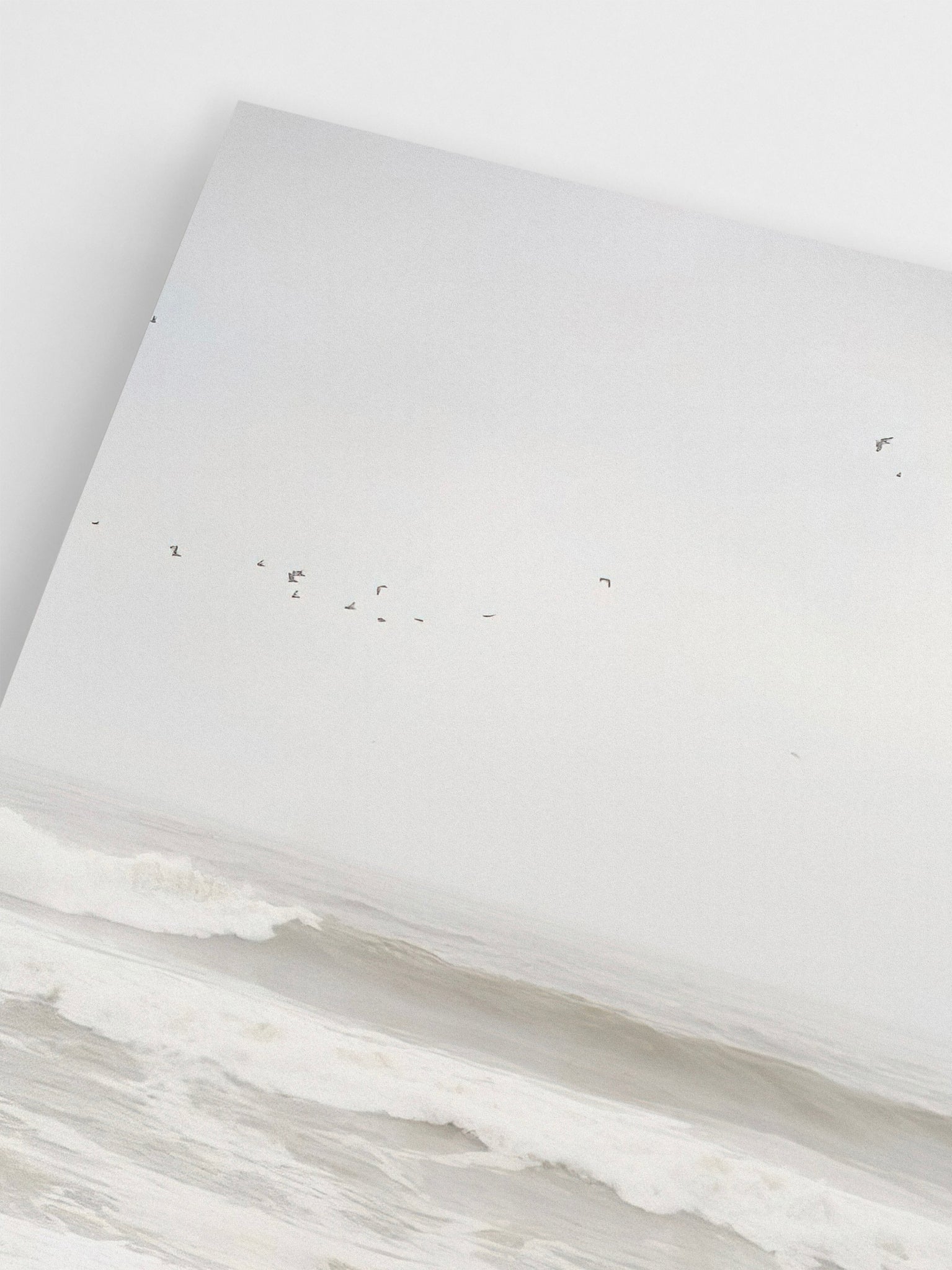 Beige Beach Print wall art