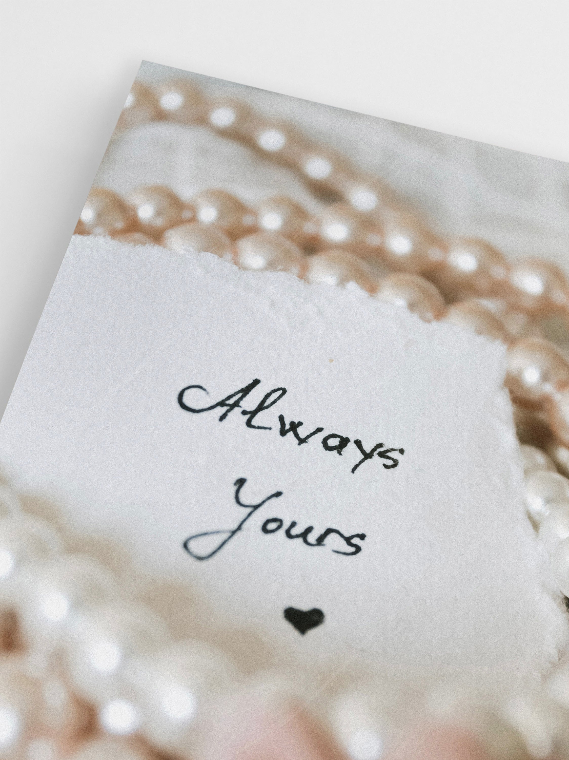 Always Yours Pearl Poster