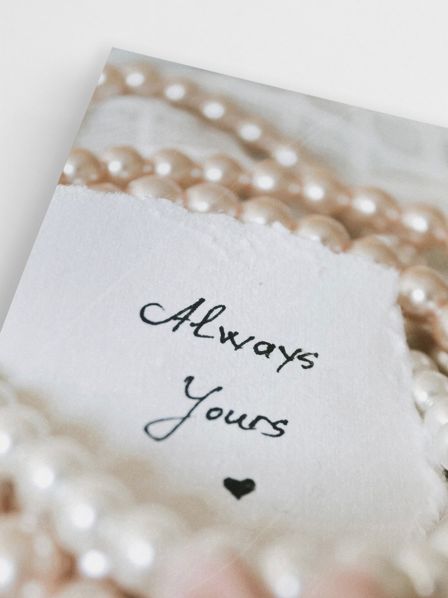 Always Yours Pearl Poster
