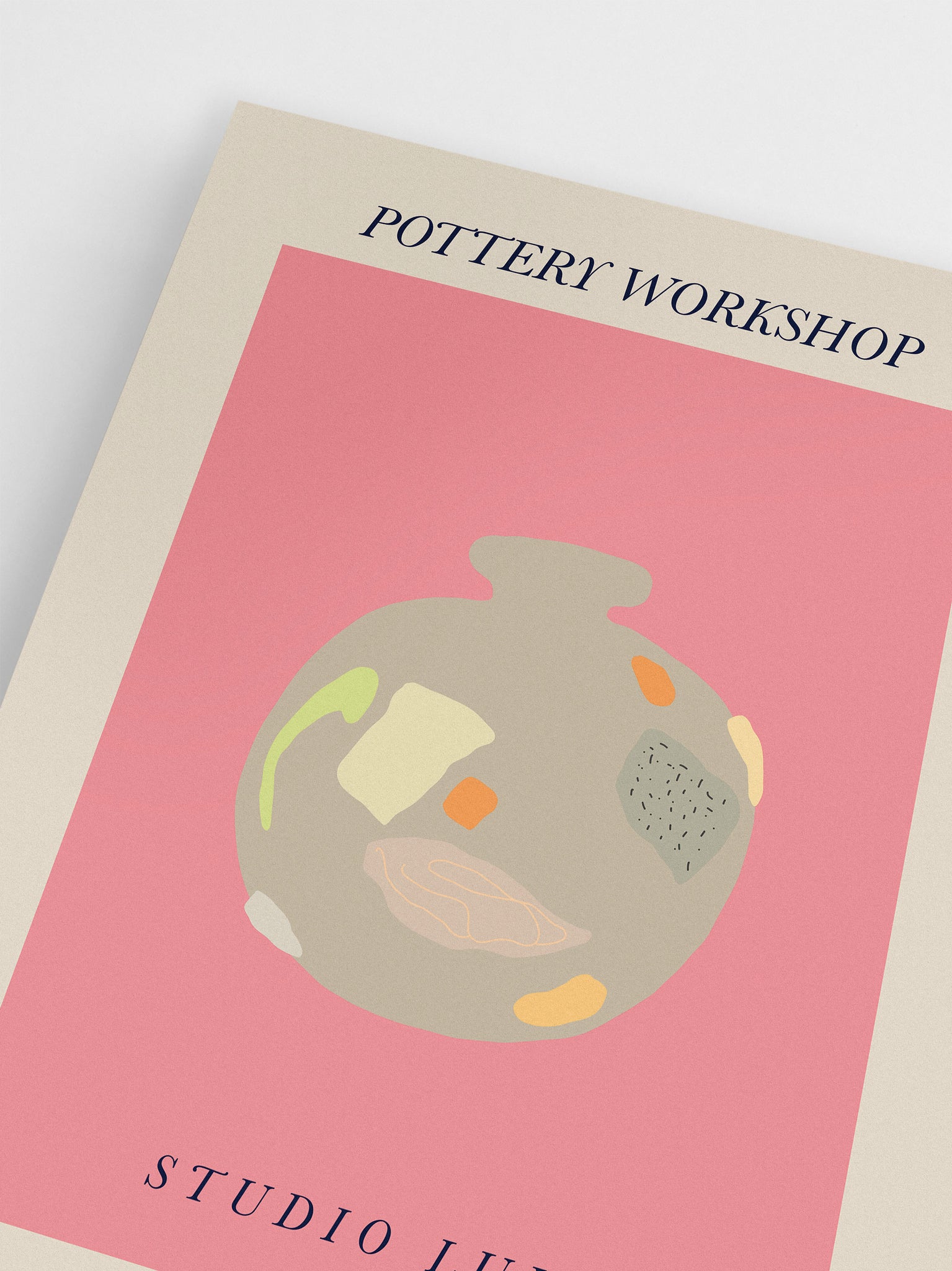 Pottery Vase Poster