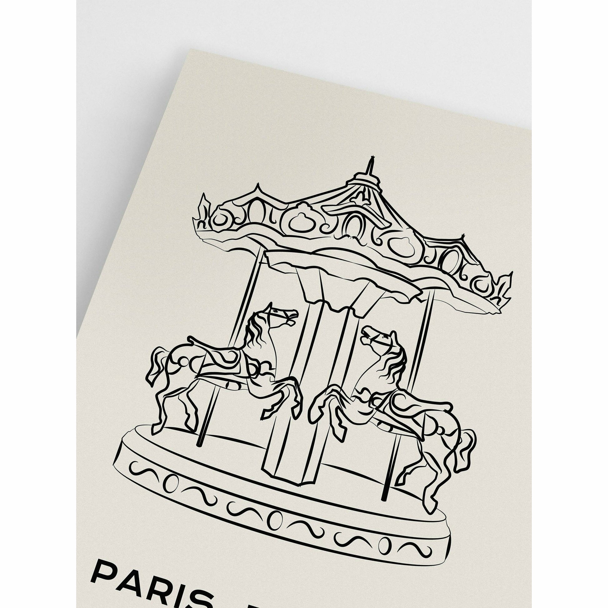 Carousel Paris Poster