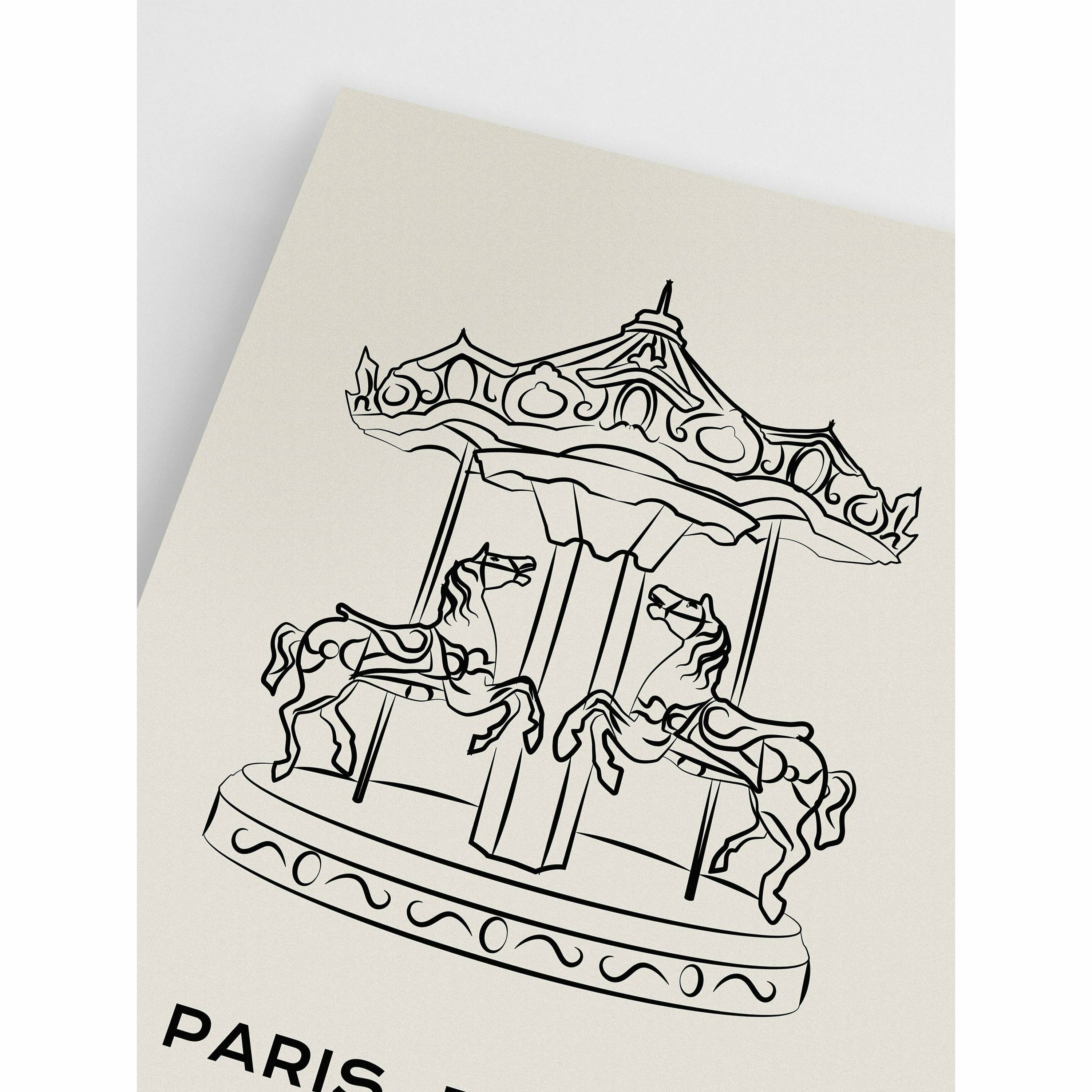 Carousel Paris Poster
