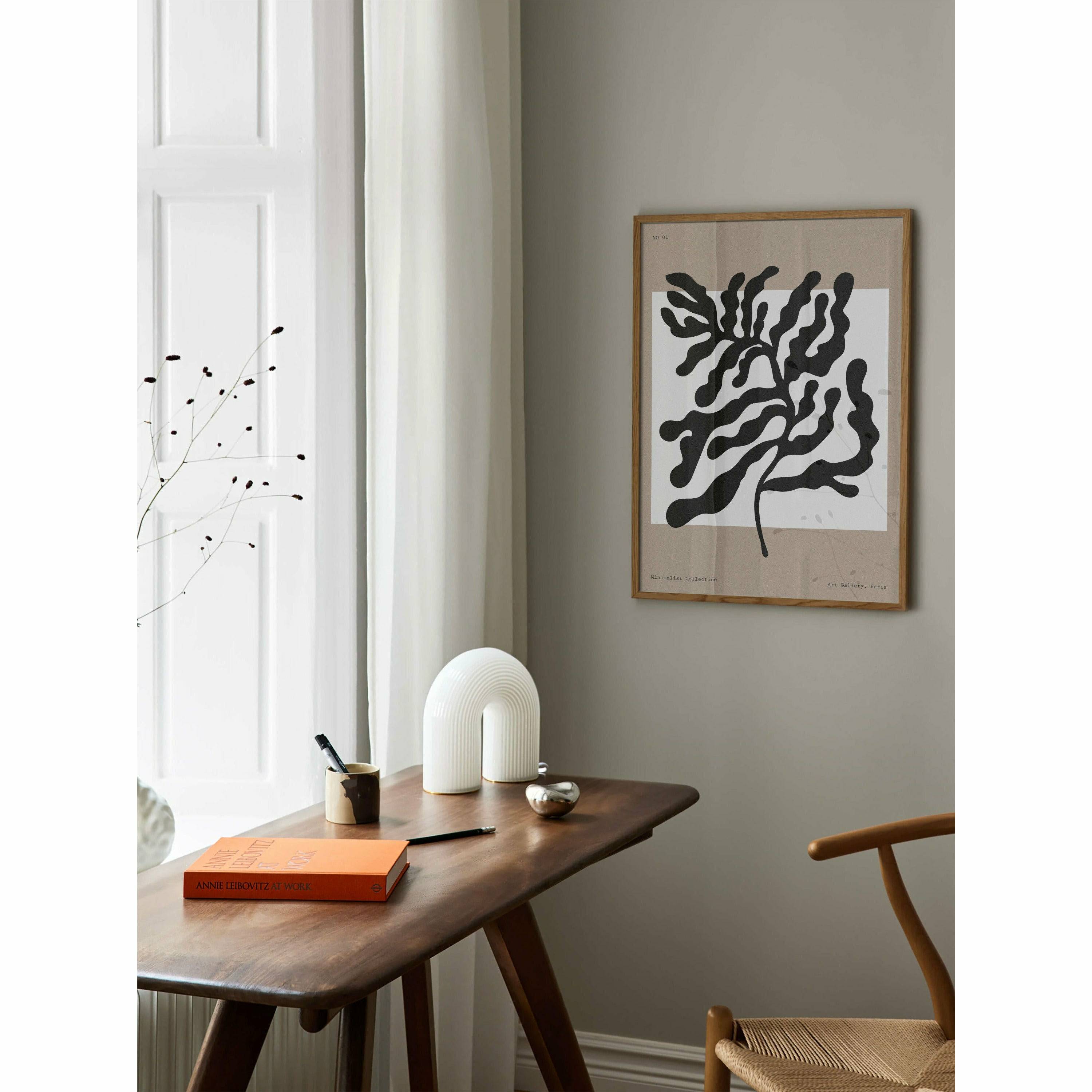 Minimalist Abstract Stem Bedroom Poster