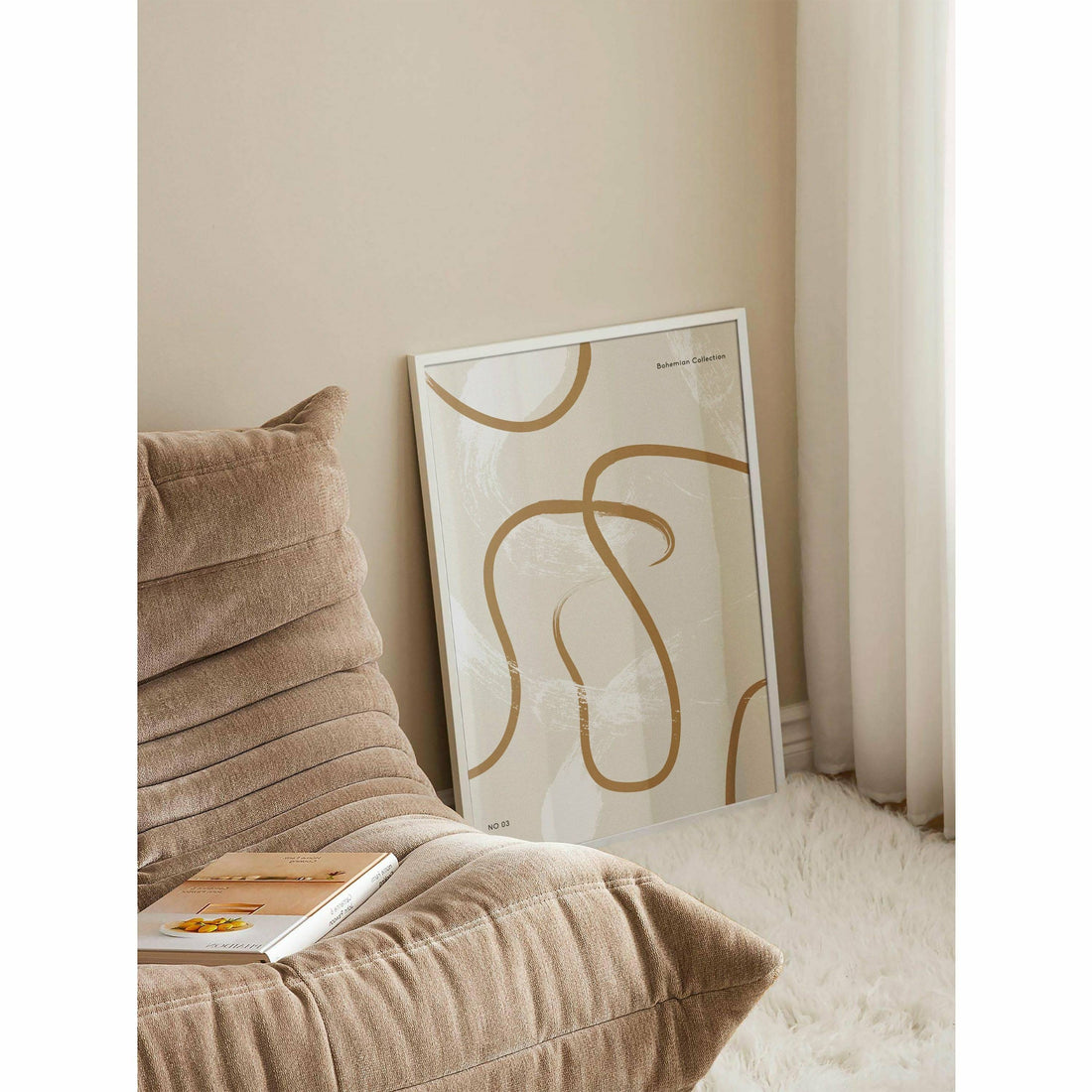 Bohemian Line Art Wall Decor