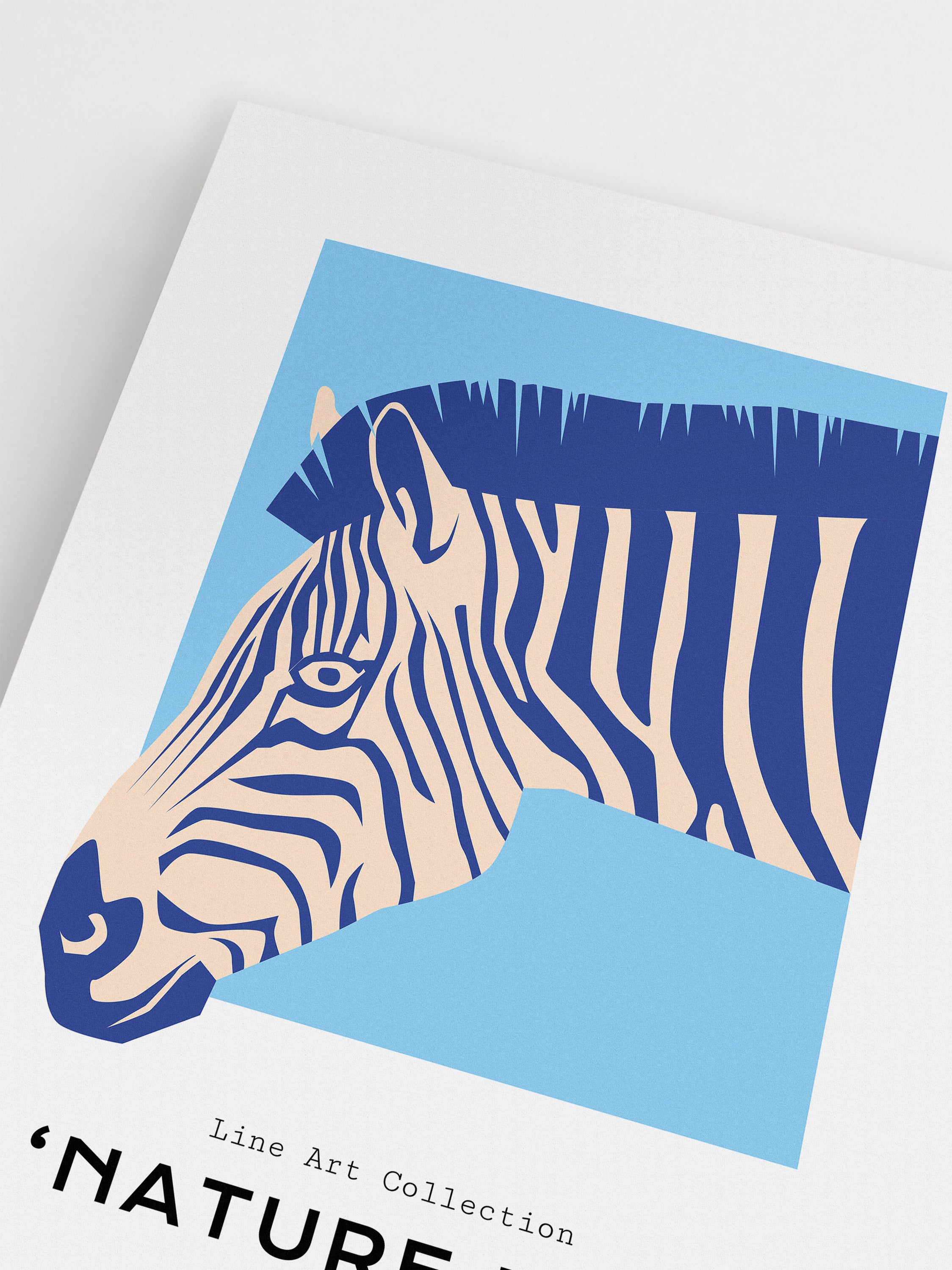 Nature Life: Zebra Wall Art