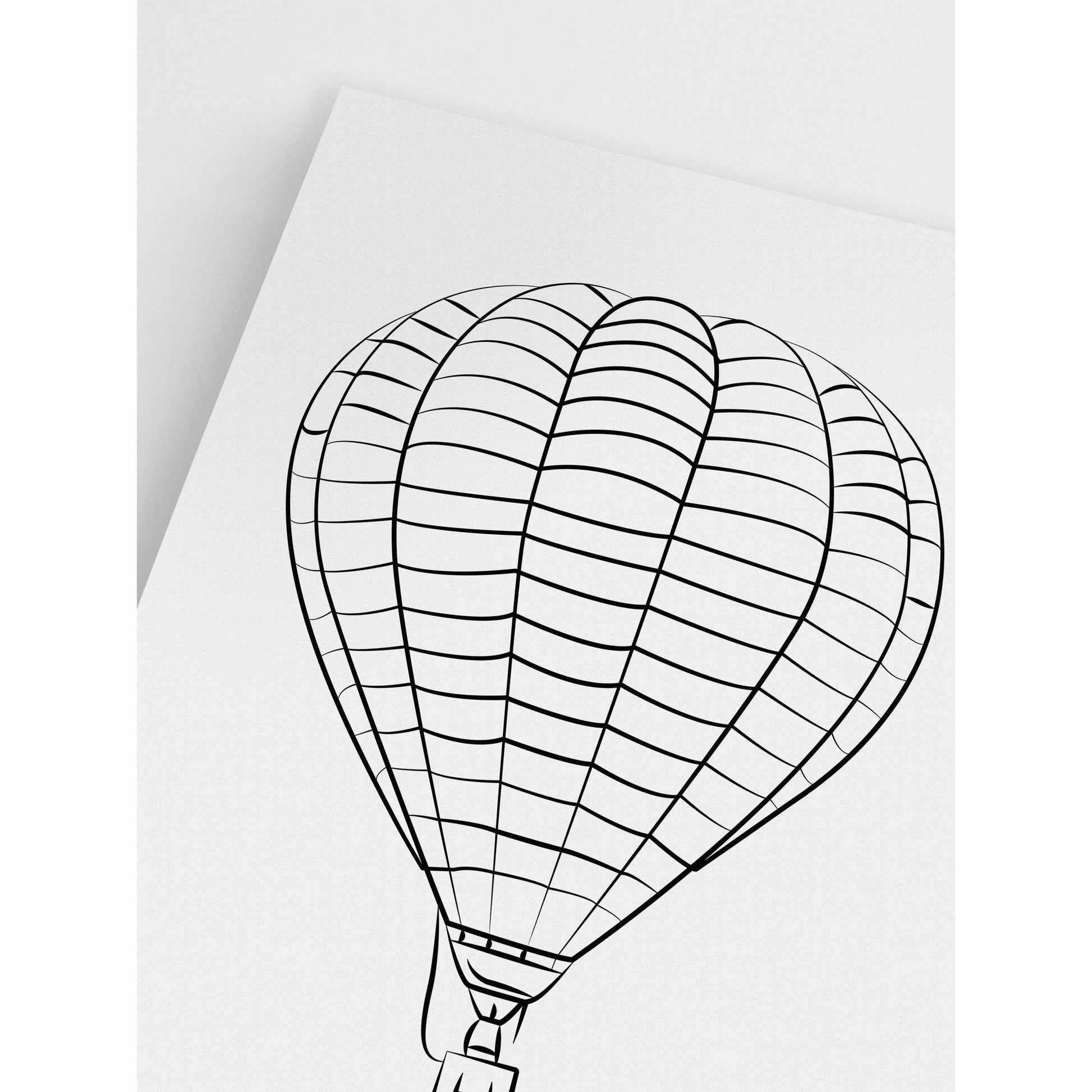 Hot Air Balloon Poster