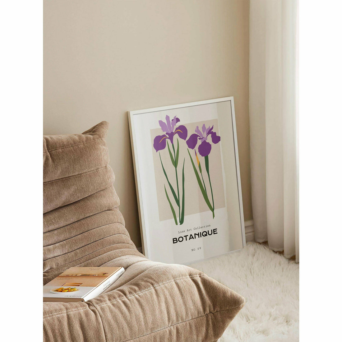 Hydrangea Botanique Poster for Room Decor