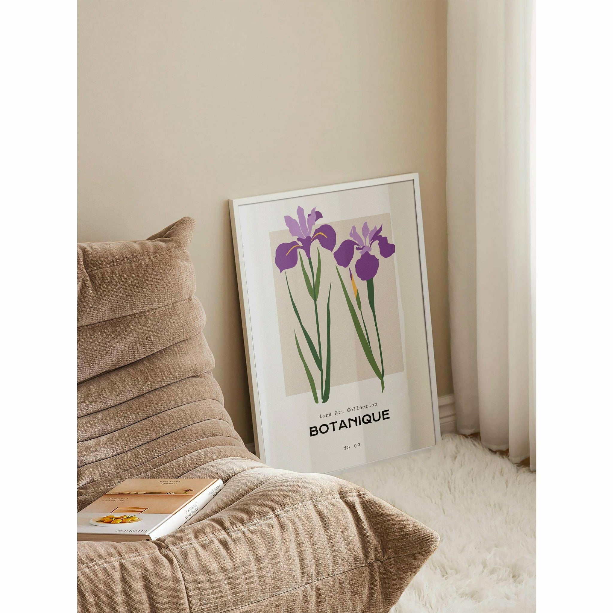 Hydrangea Botanique Poster for Room Decor