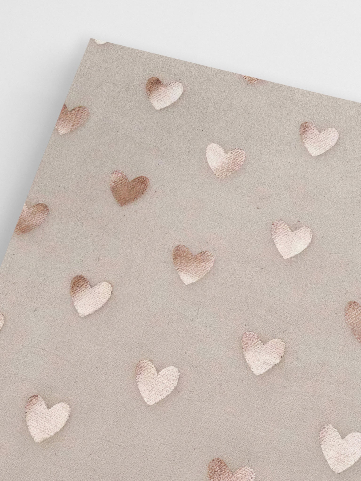 Foil Hearts Wallpaper wall art