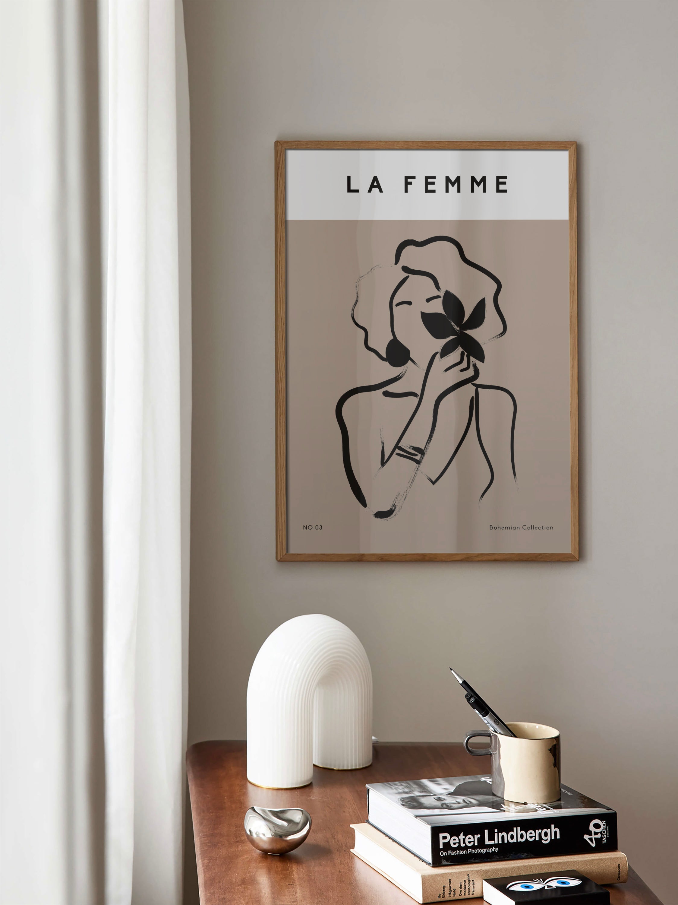La Femme Bedroom Wall Art