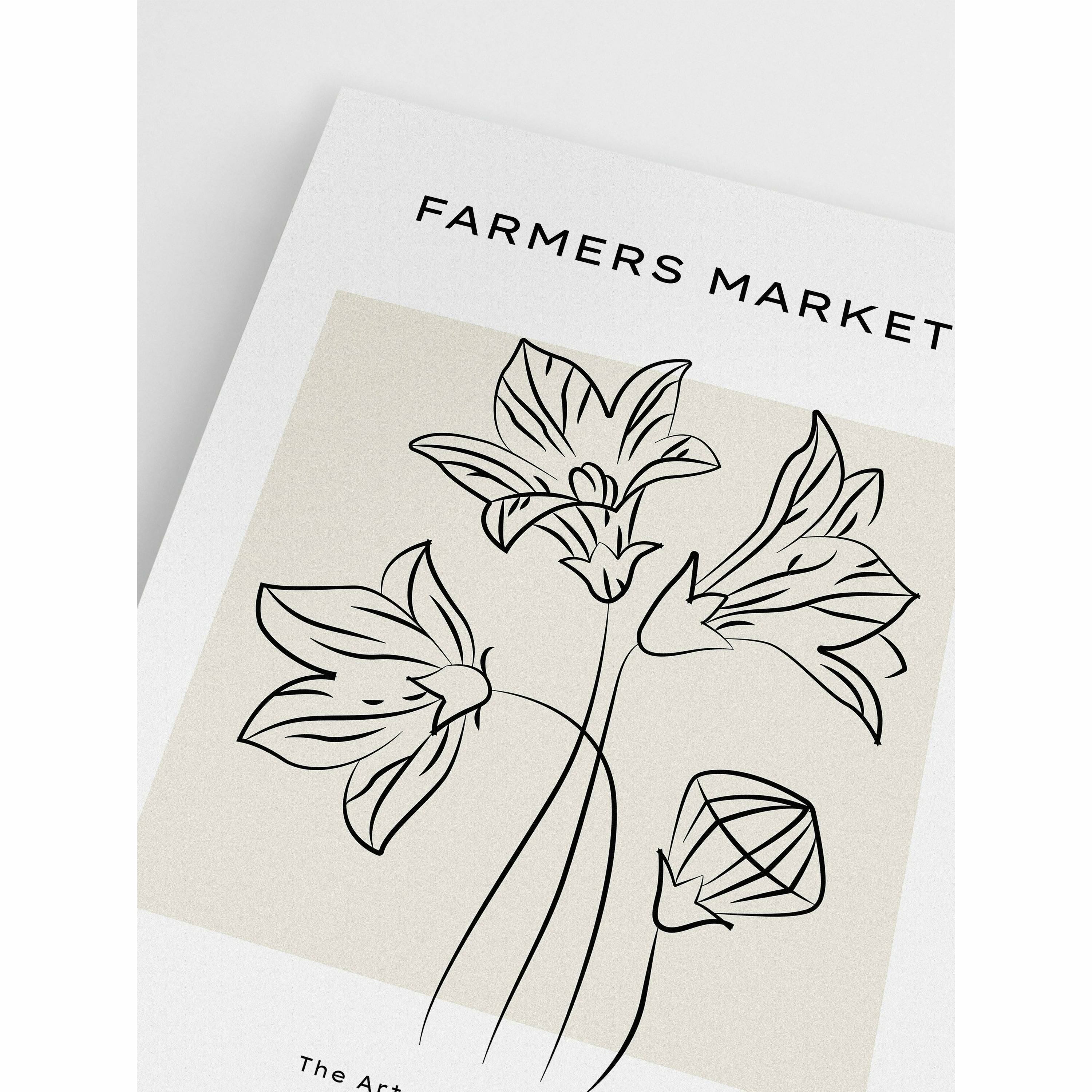 Lily Flower Buds Poster