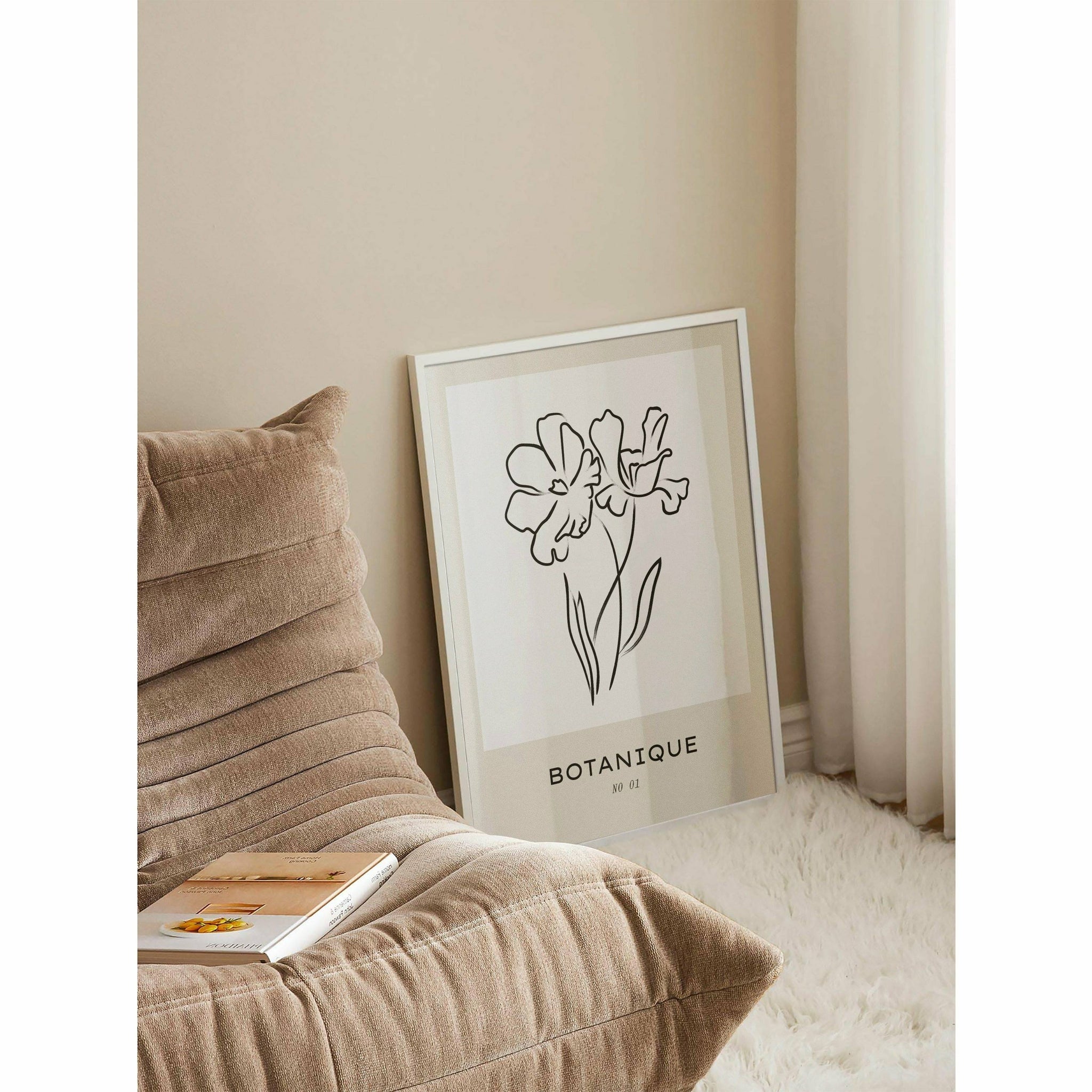 Botanique Floral Bedroom Wall Art