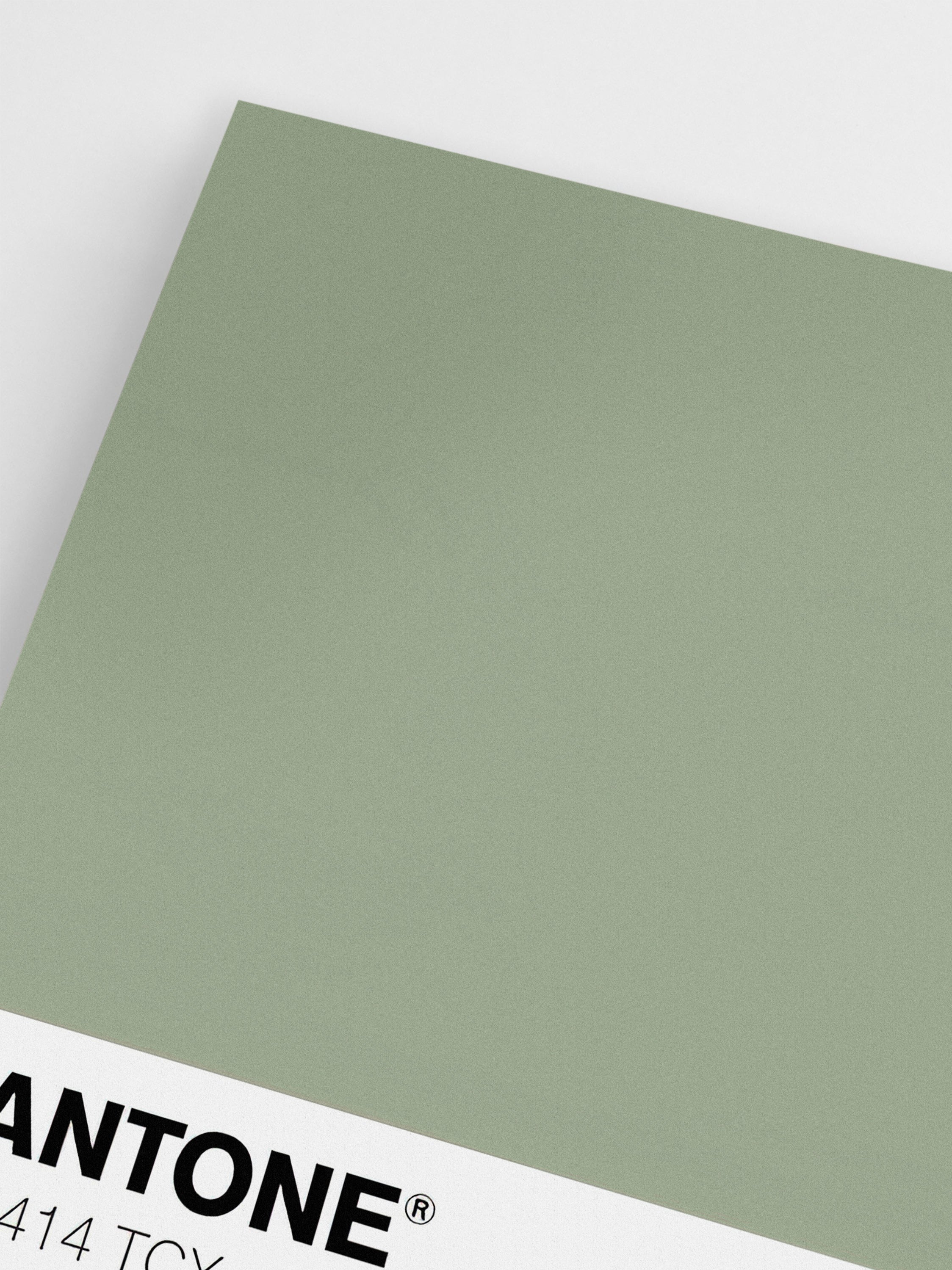 Pantone Reseda Poster 