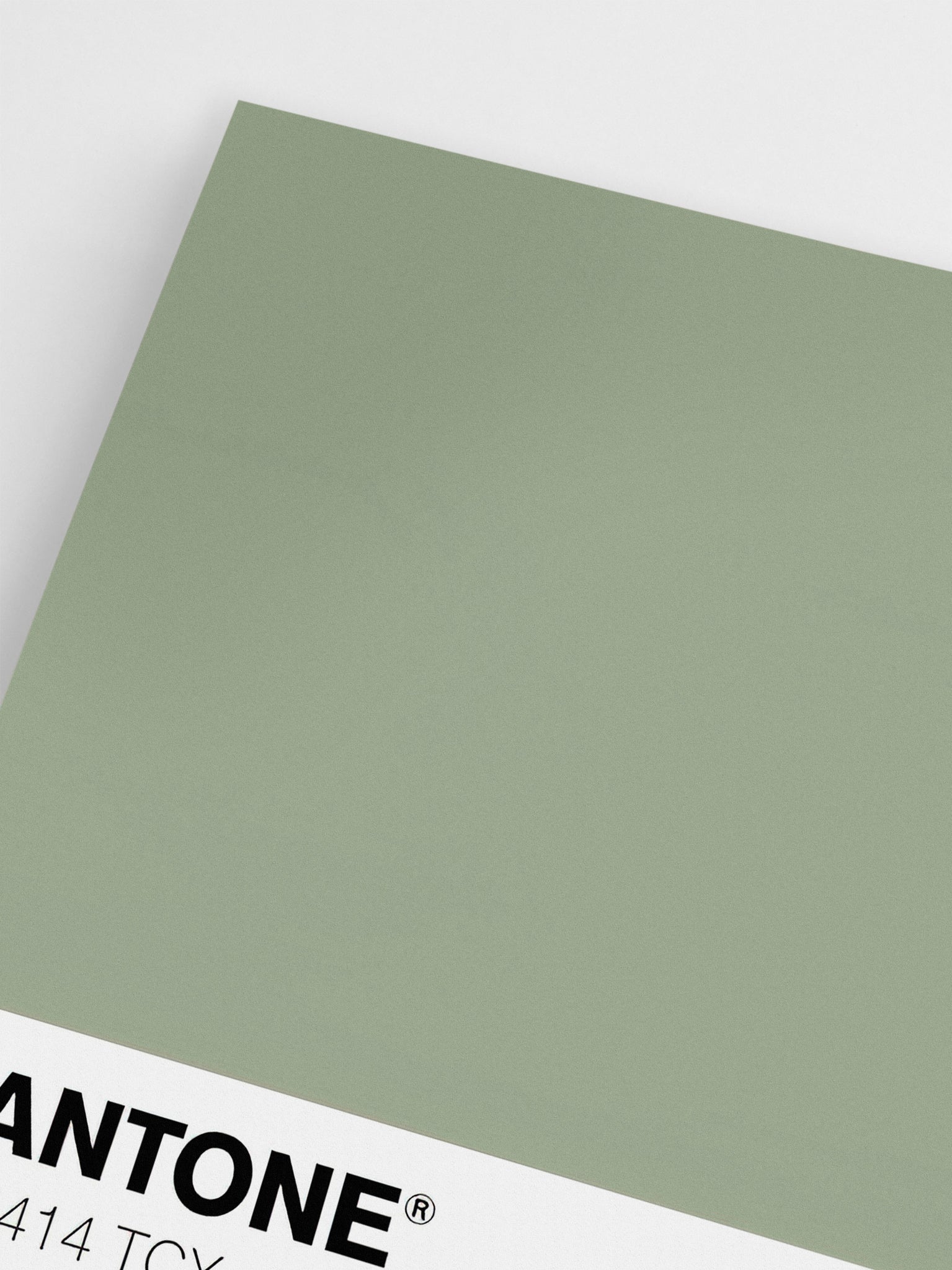 Pantone Reseda Poster 