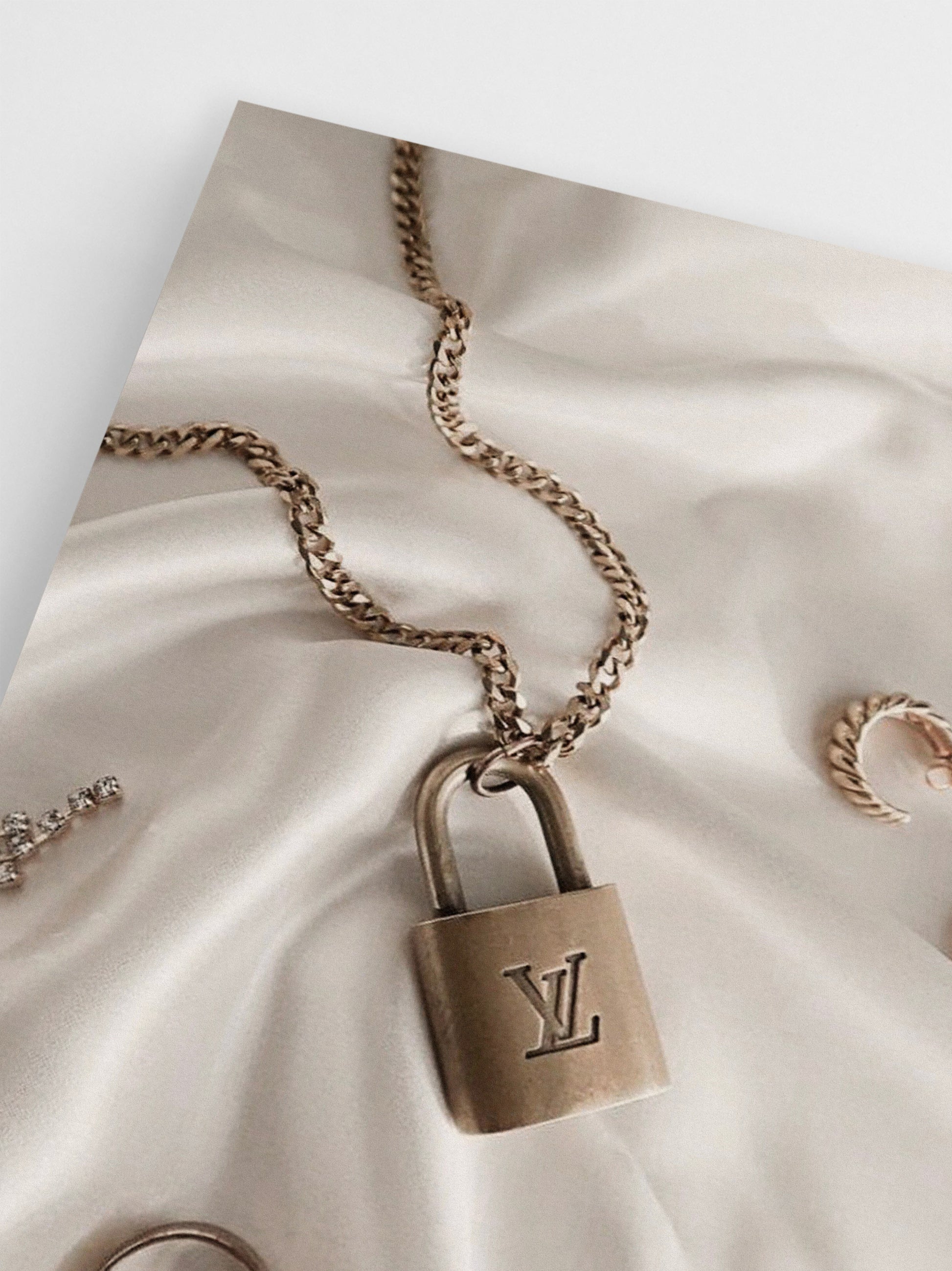 Louis Vuitton Jewelry wall art