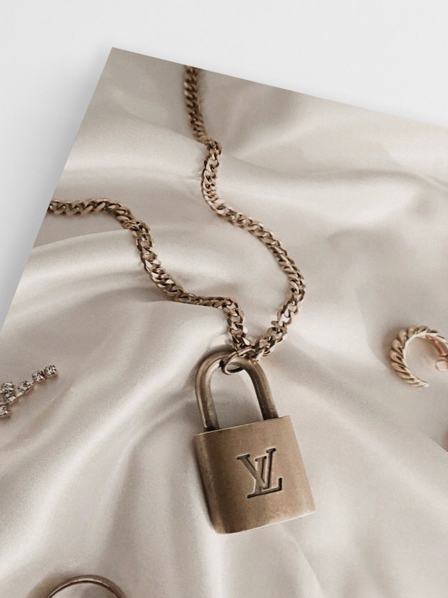 Louis Vuitton Jewelry wall art