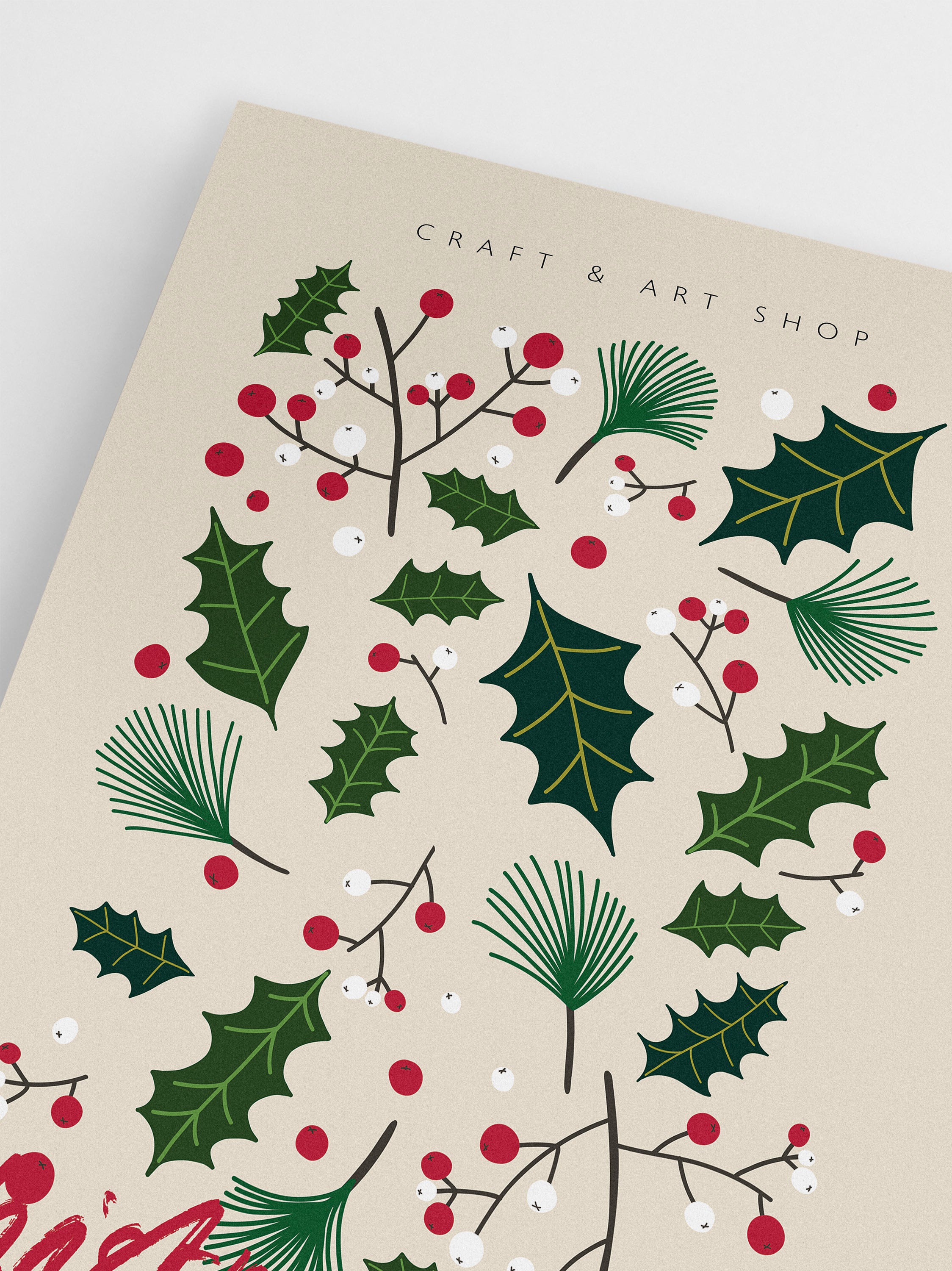 Christmas Market London 2 Poster