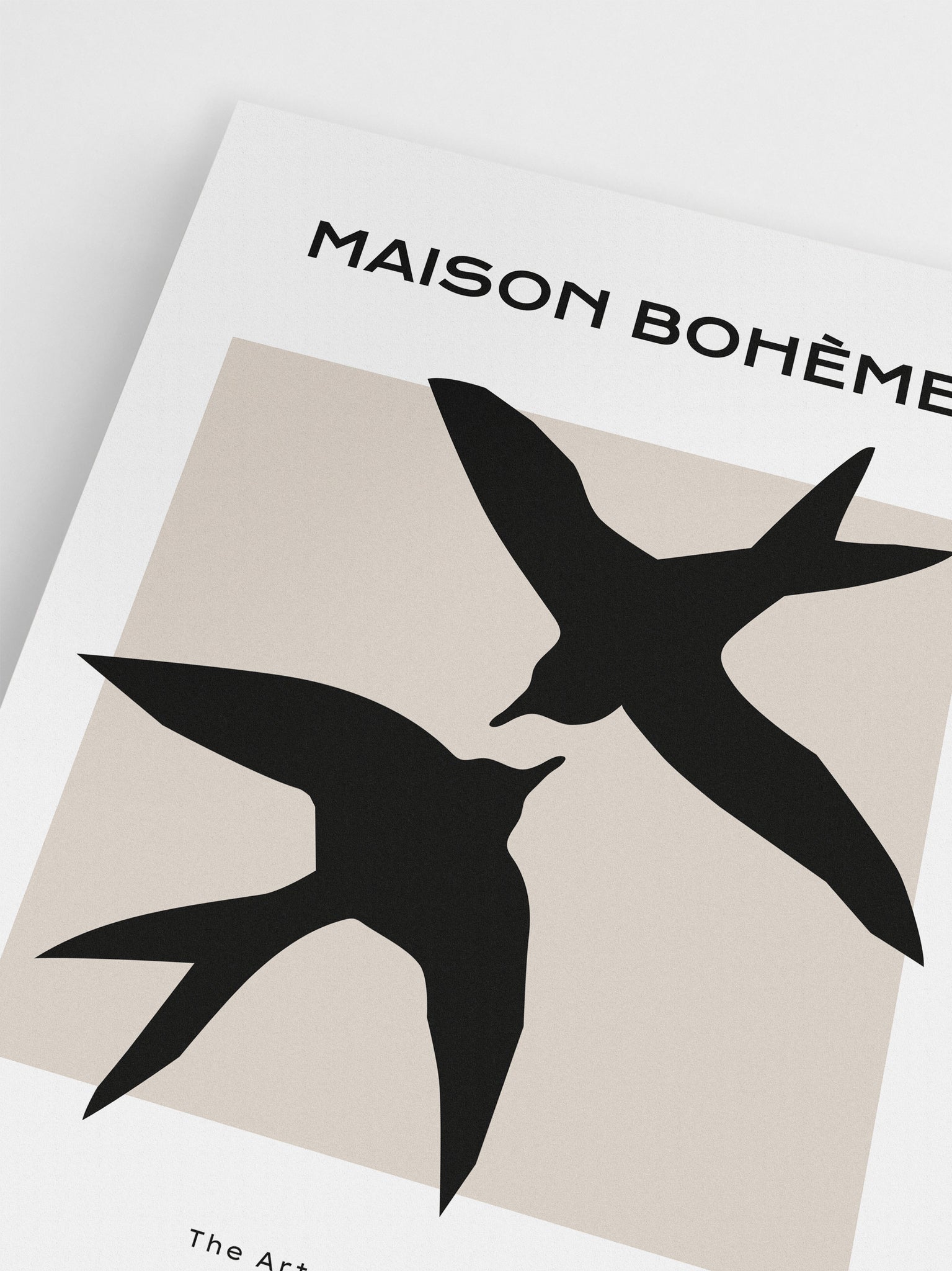 Two Birds Neutral Wall Art