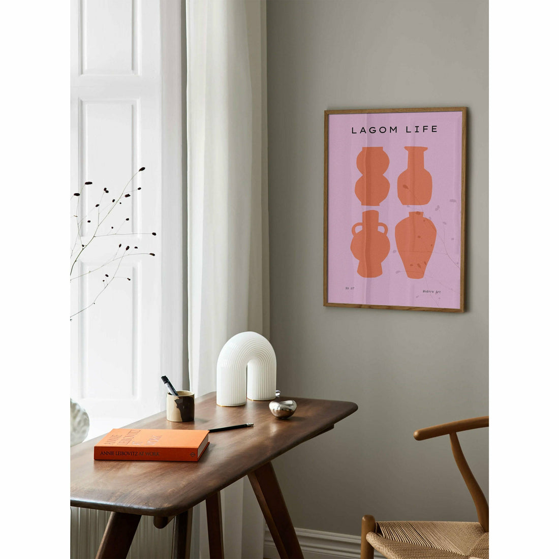 Minimalistic Vases Kitchen Art Décor