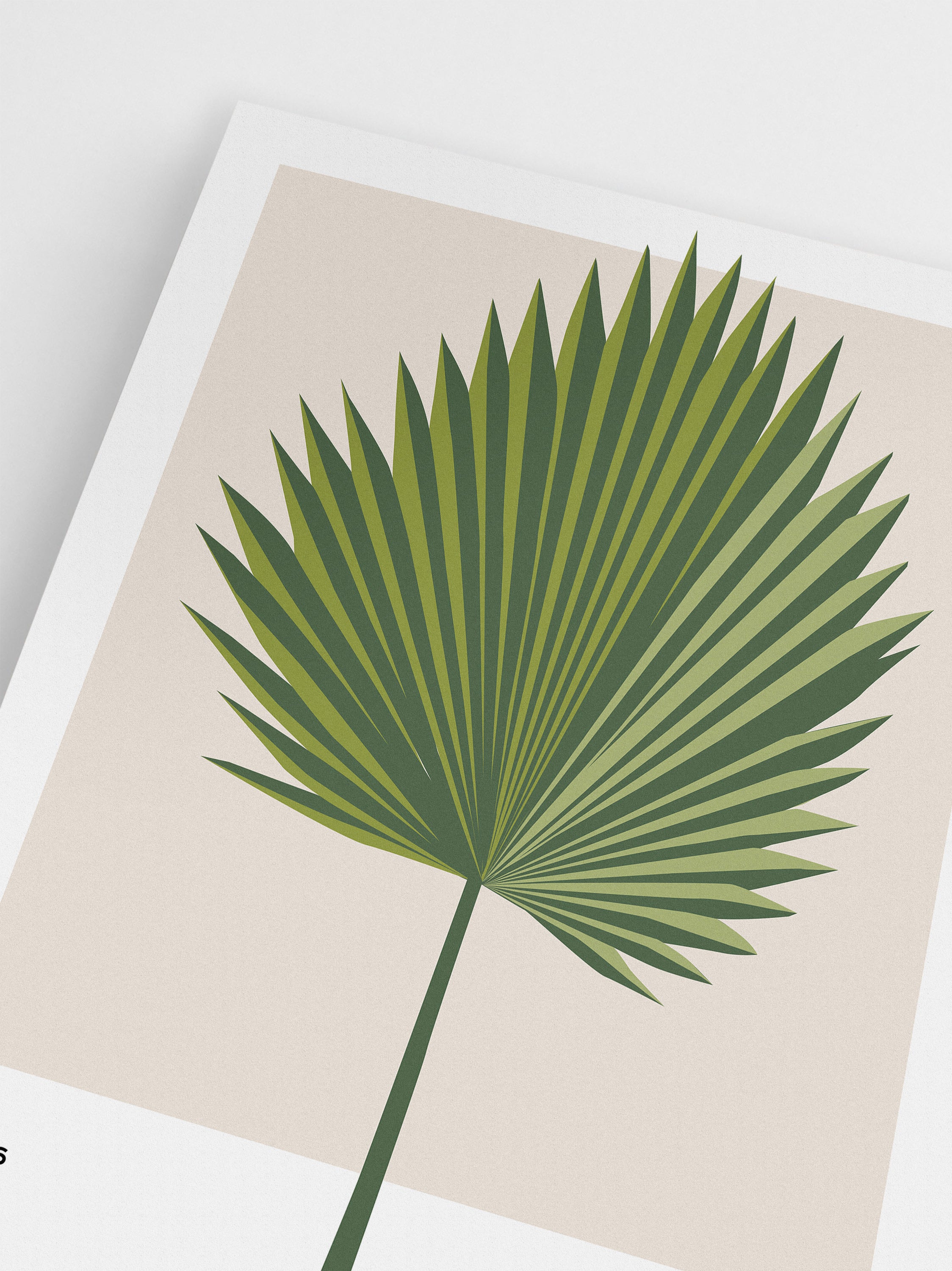 Modern Palm Poster