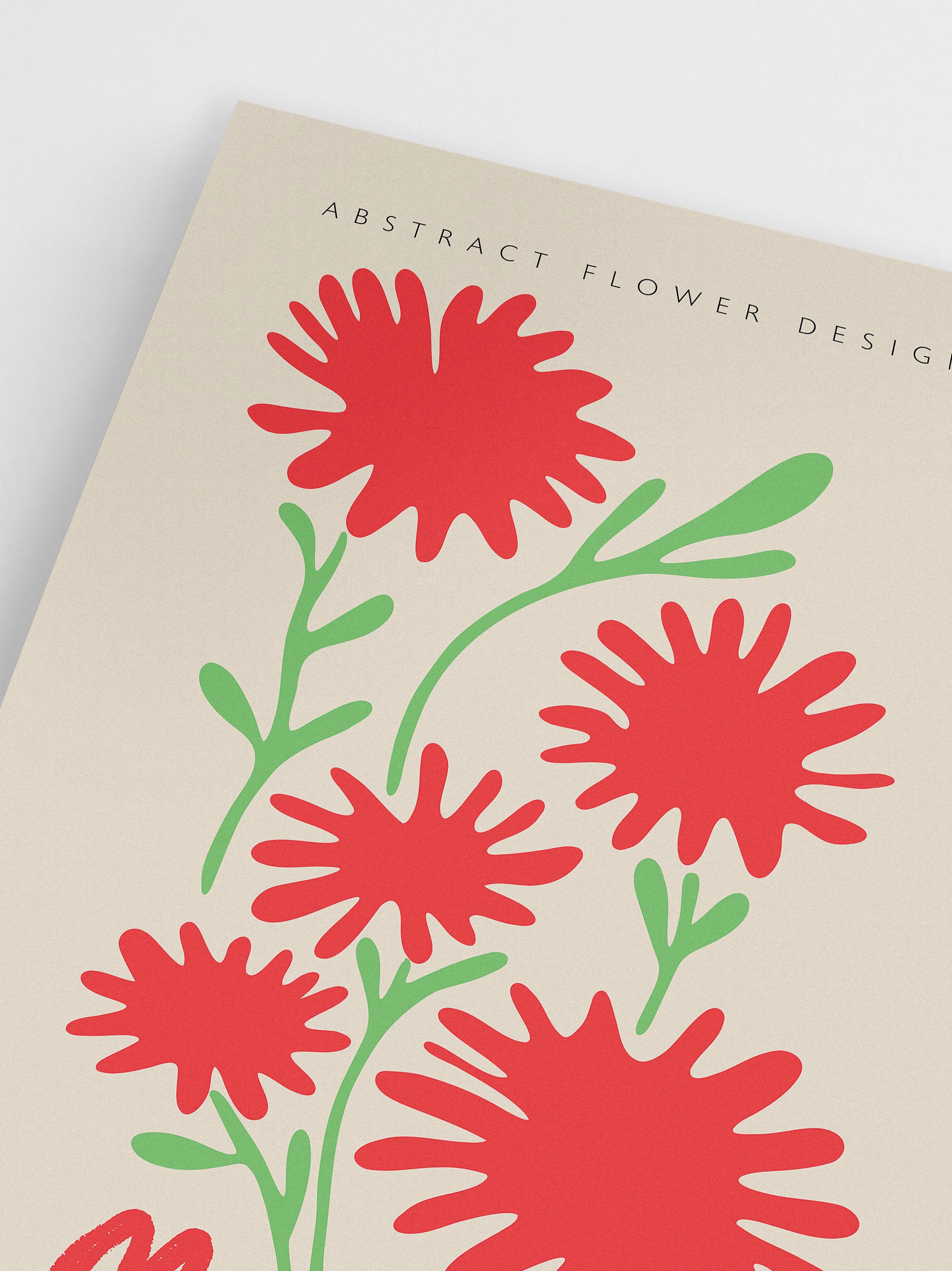 Mexico Flowers Poster