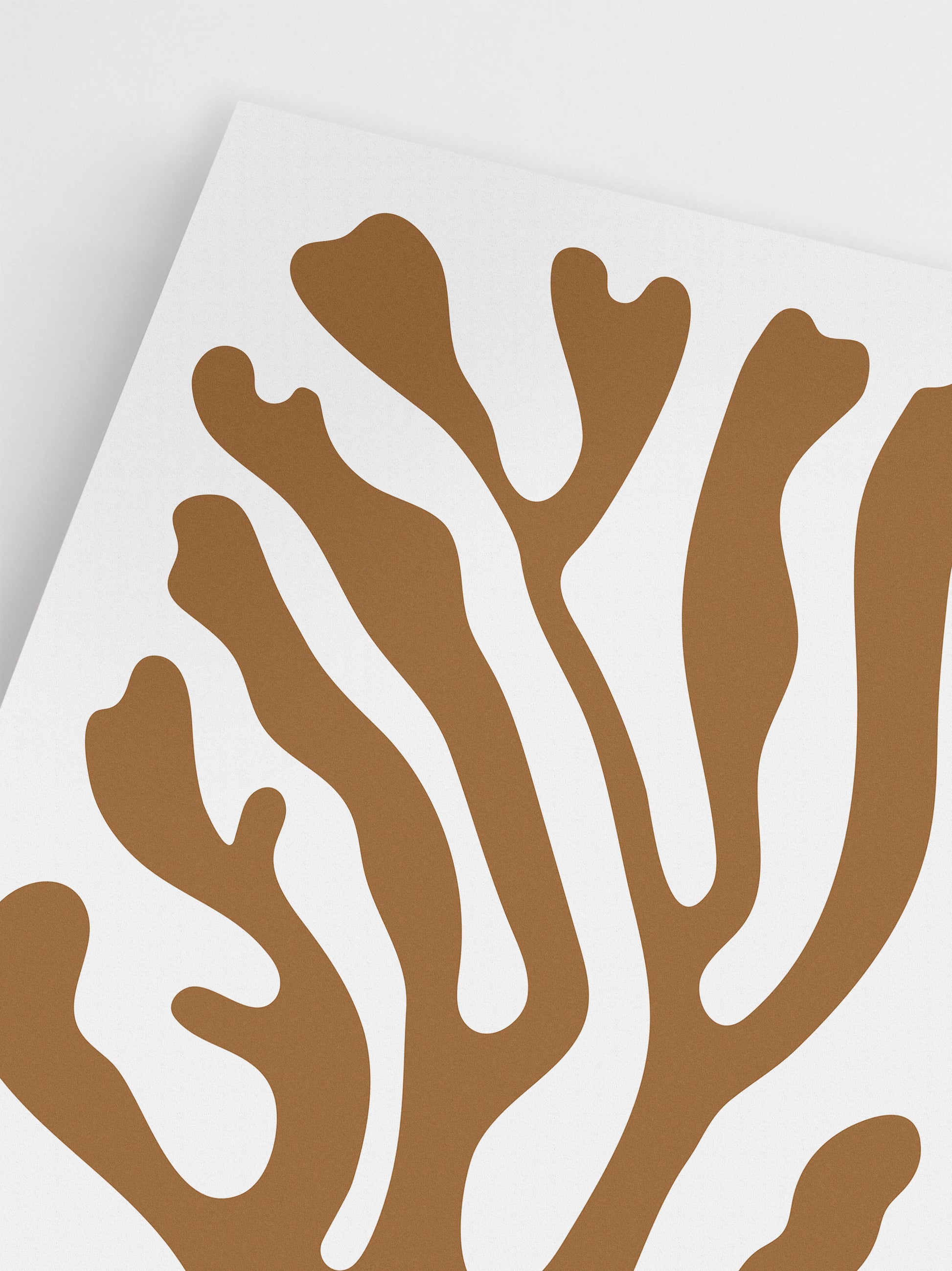 Abstract Sea Leaves Wall Art