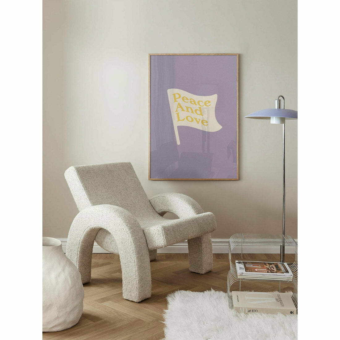 Peace and Love Poster