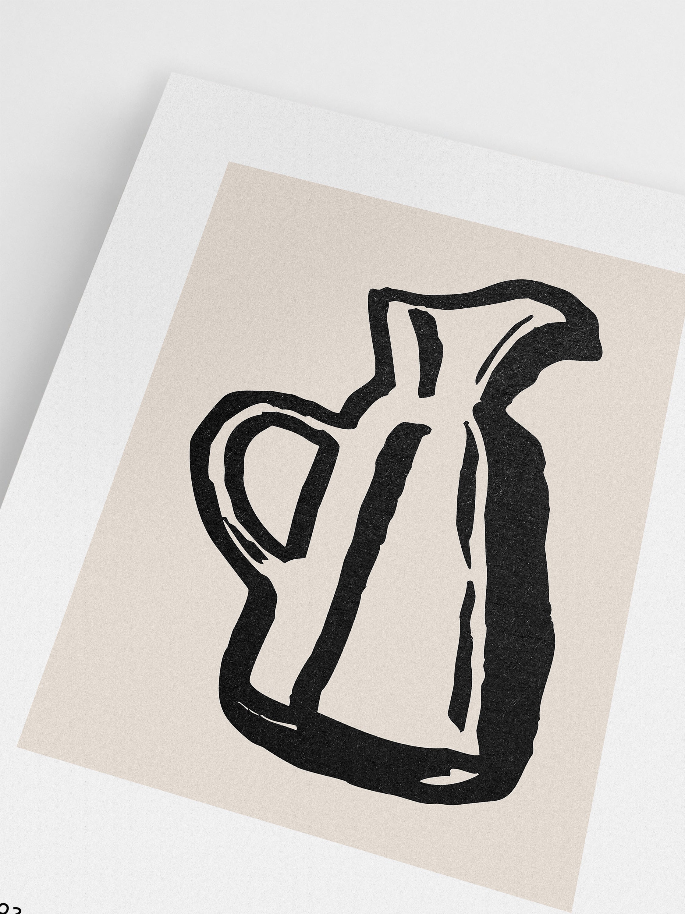 Abstract Pitcher