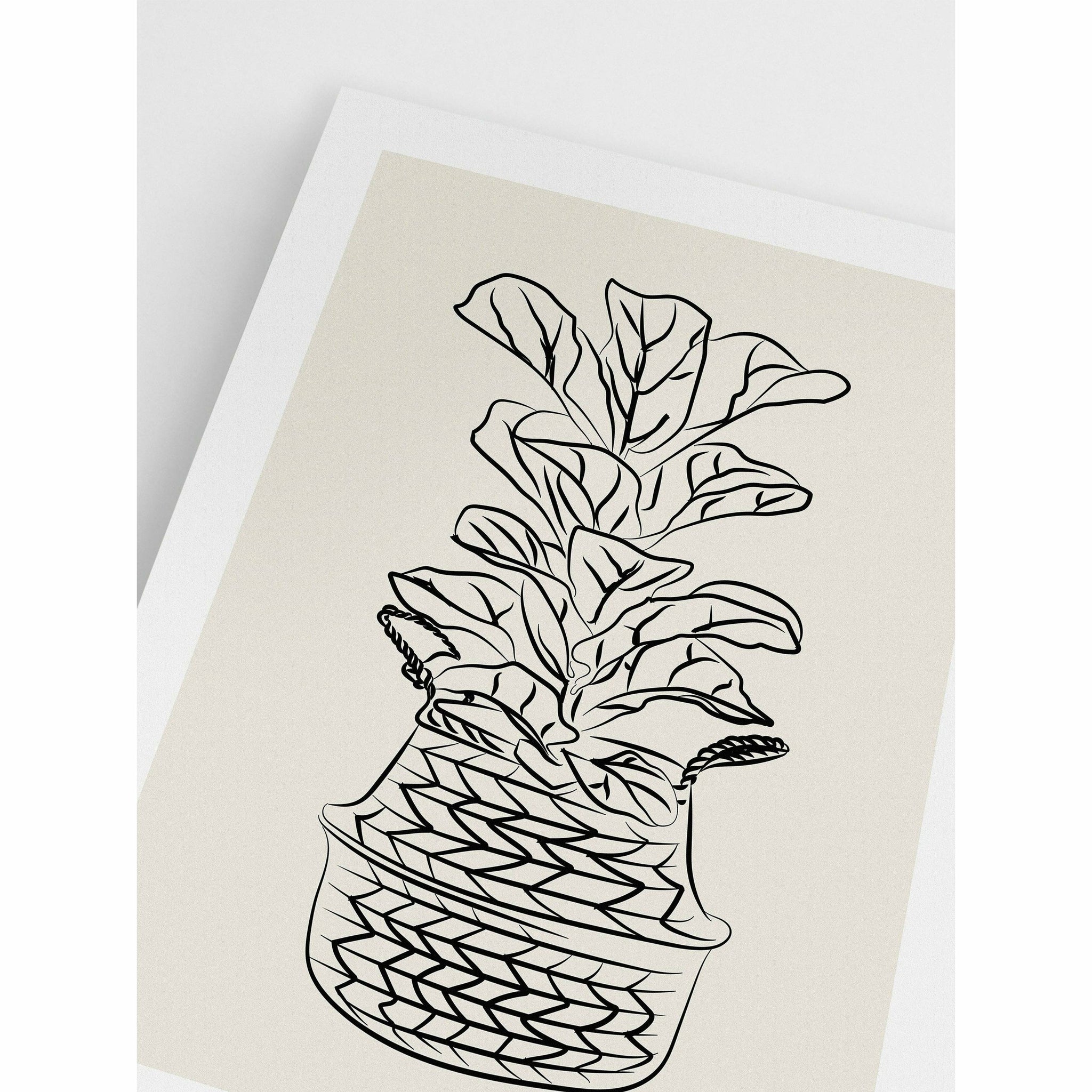 Houseplant Wall Art