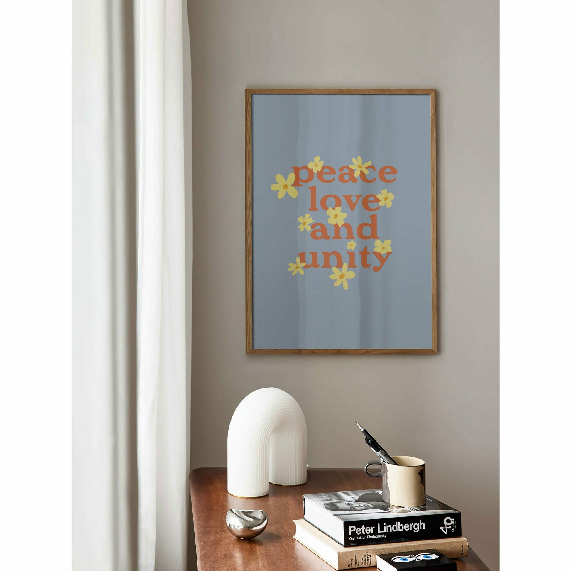 Peace and Love Poster 