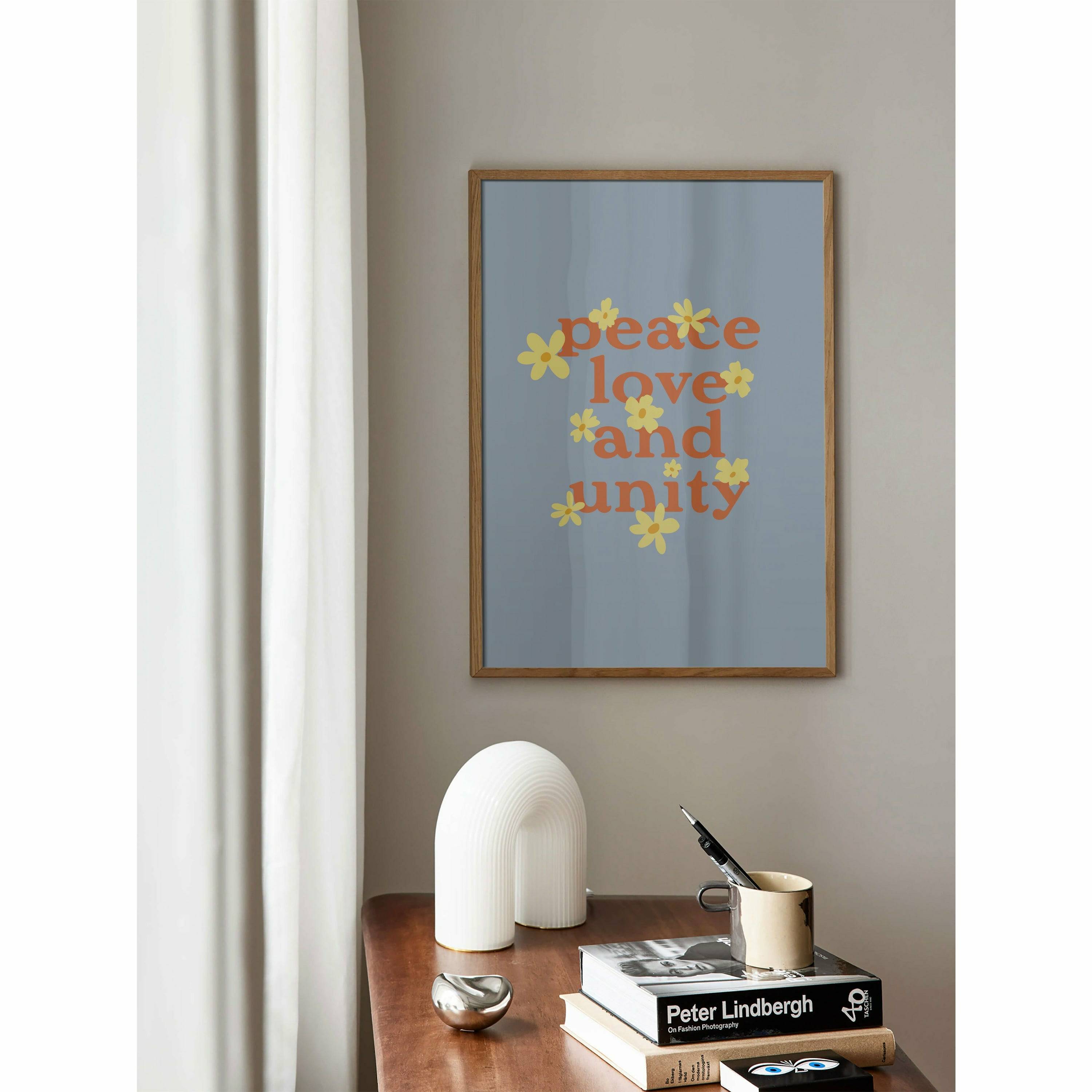 Peace and Love Poster 