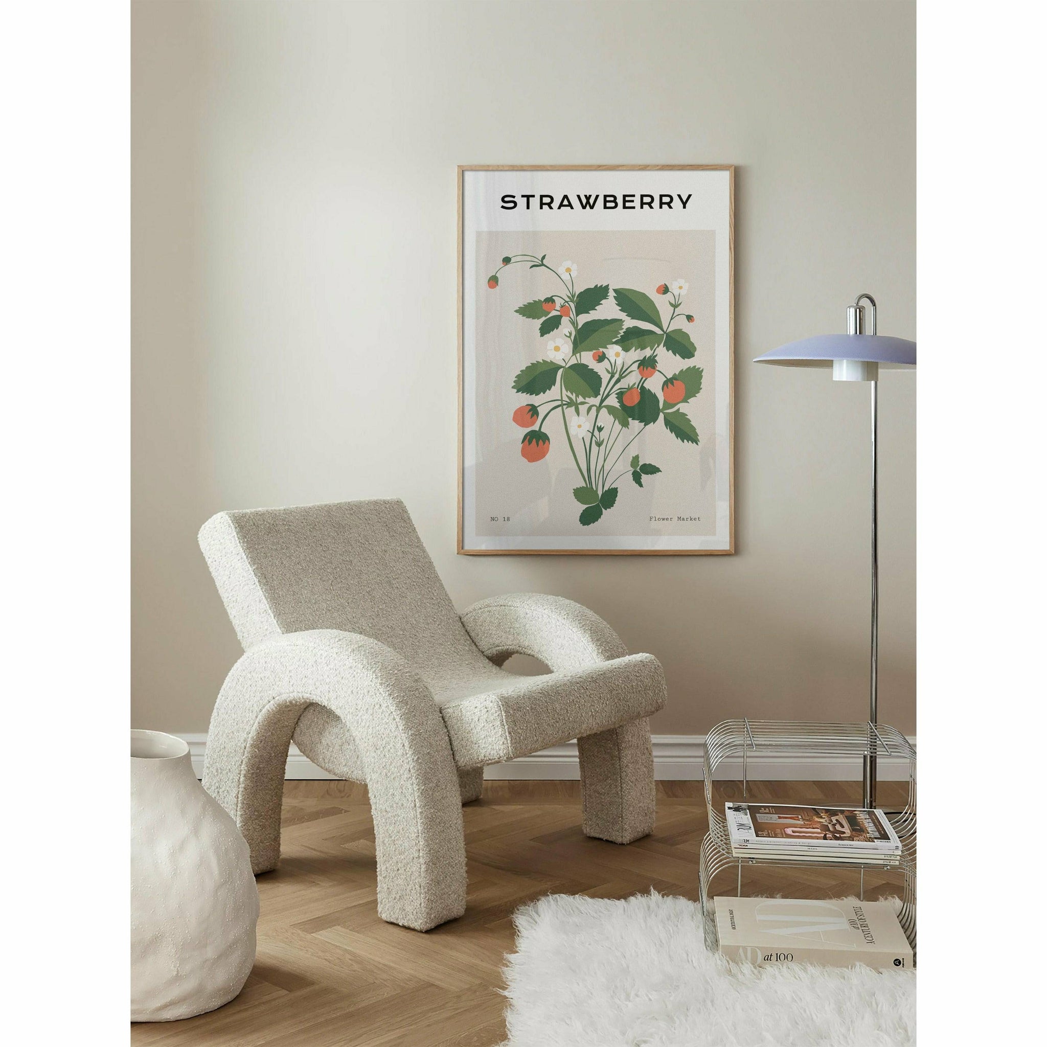 Strawberry Green Poster
