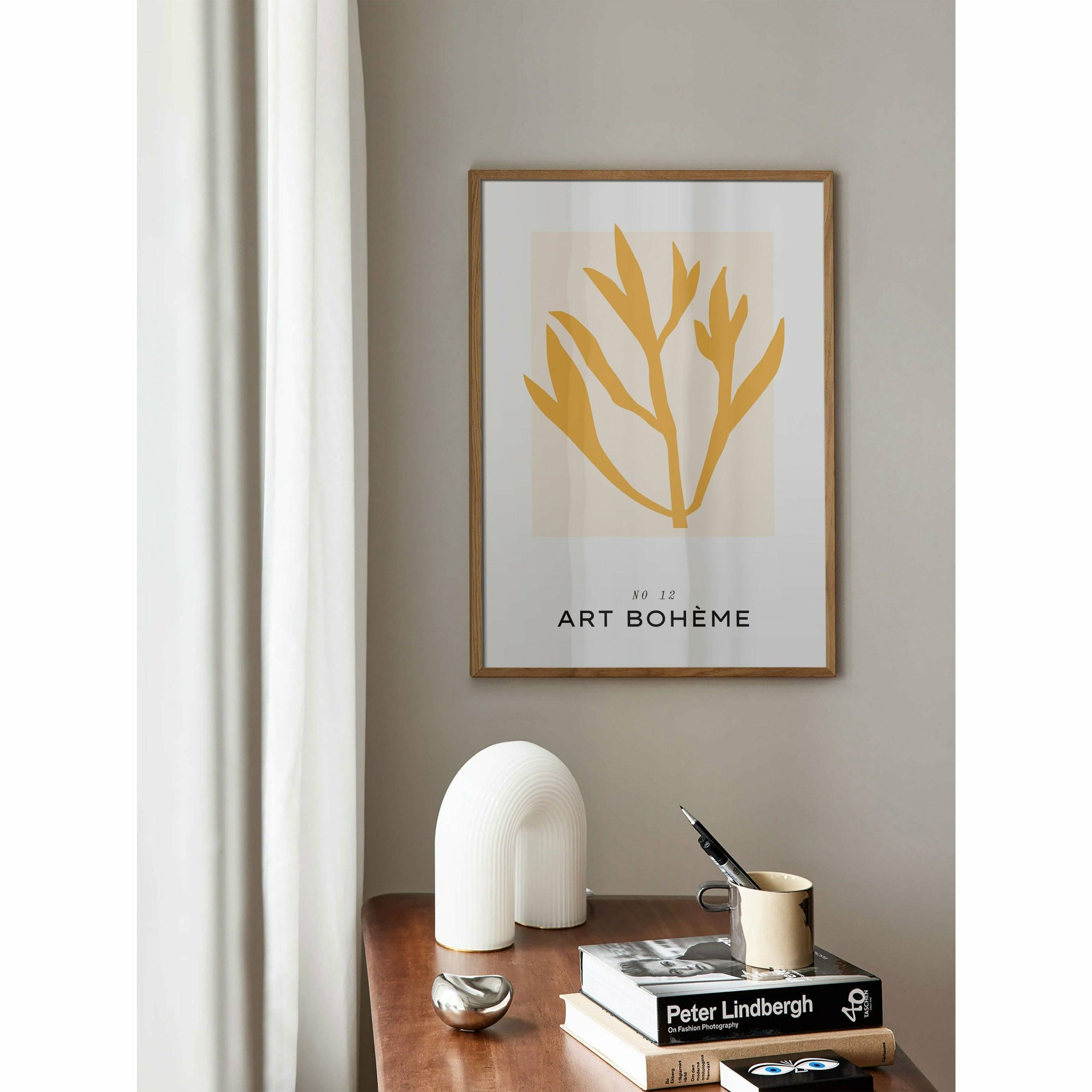 Yellow Foliage Wall Art Decor