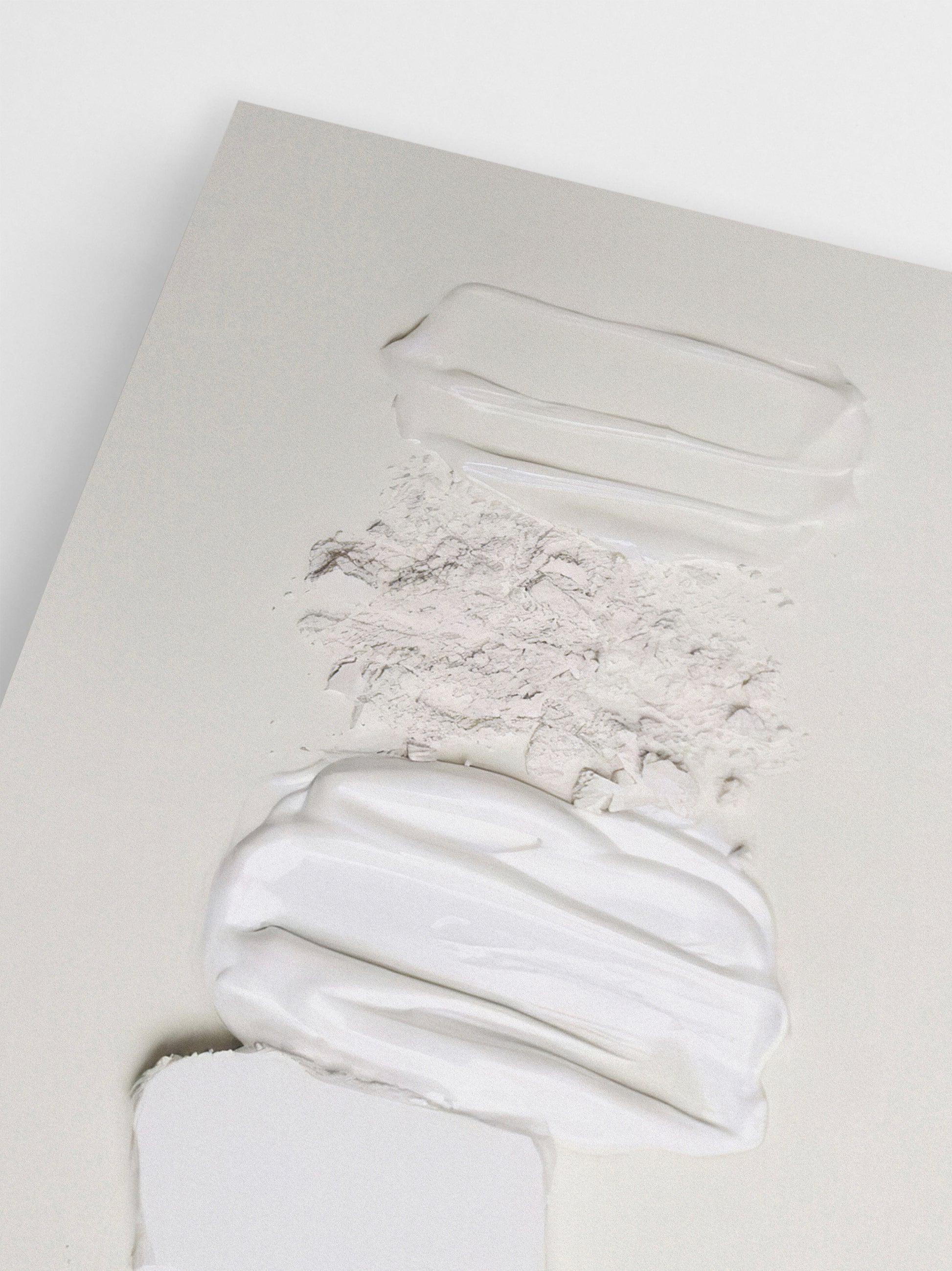 Swatches of White wall art