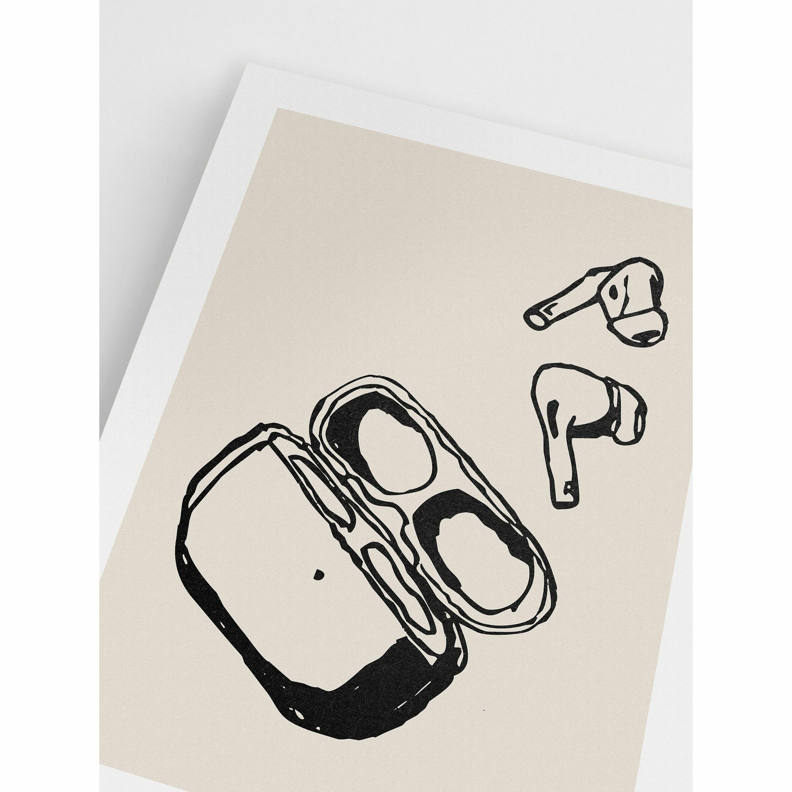Minimalist AirPods