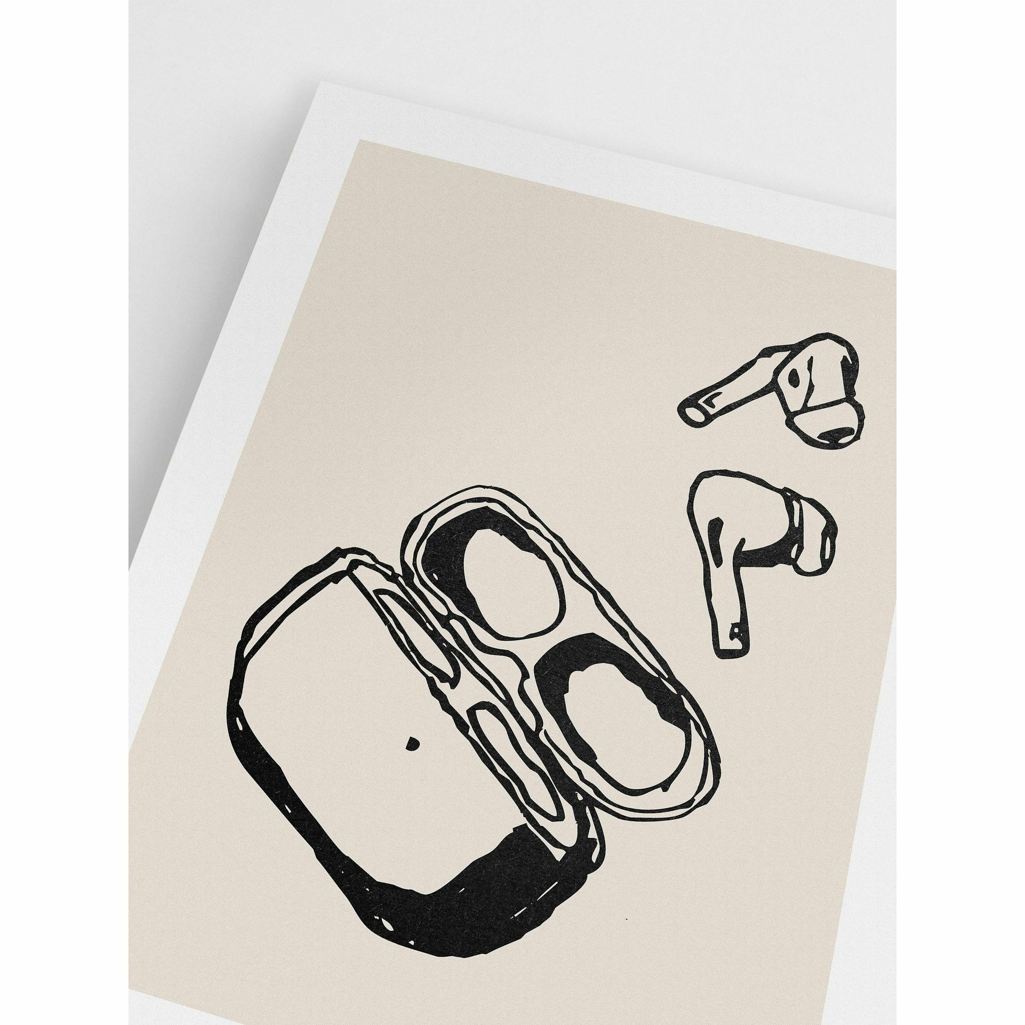 Minimalist AirPods