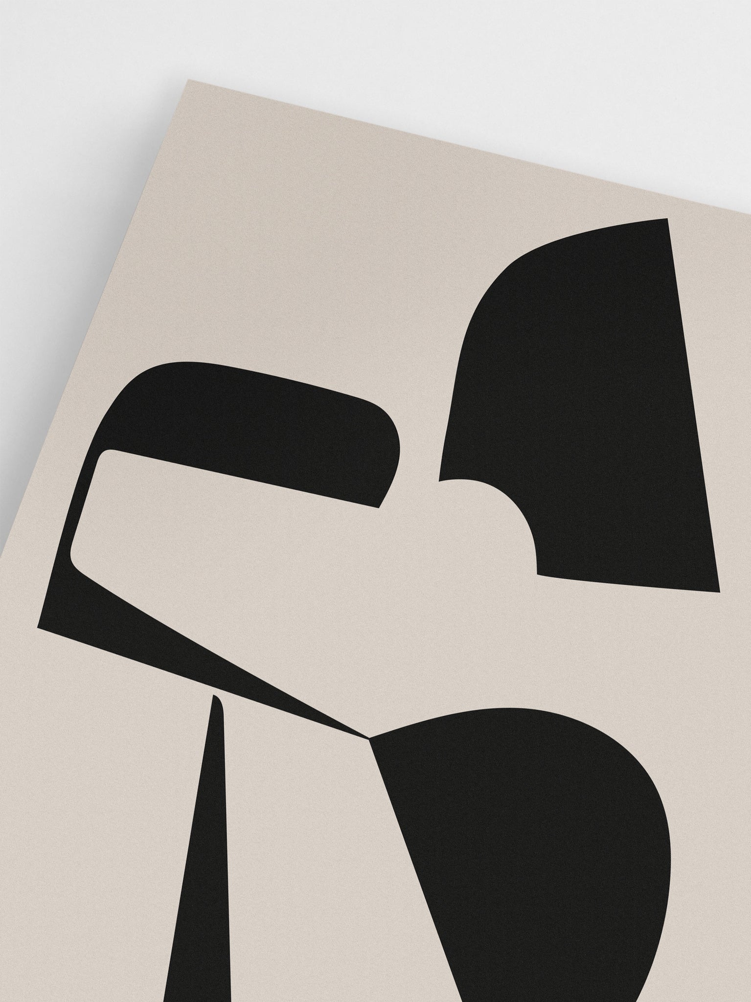 Black & Beige Wall Art