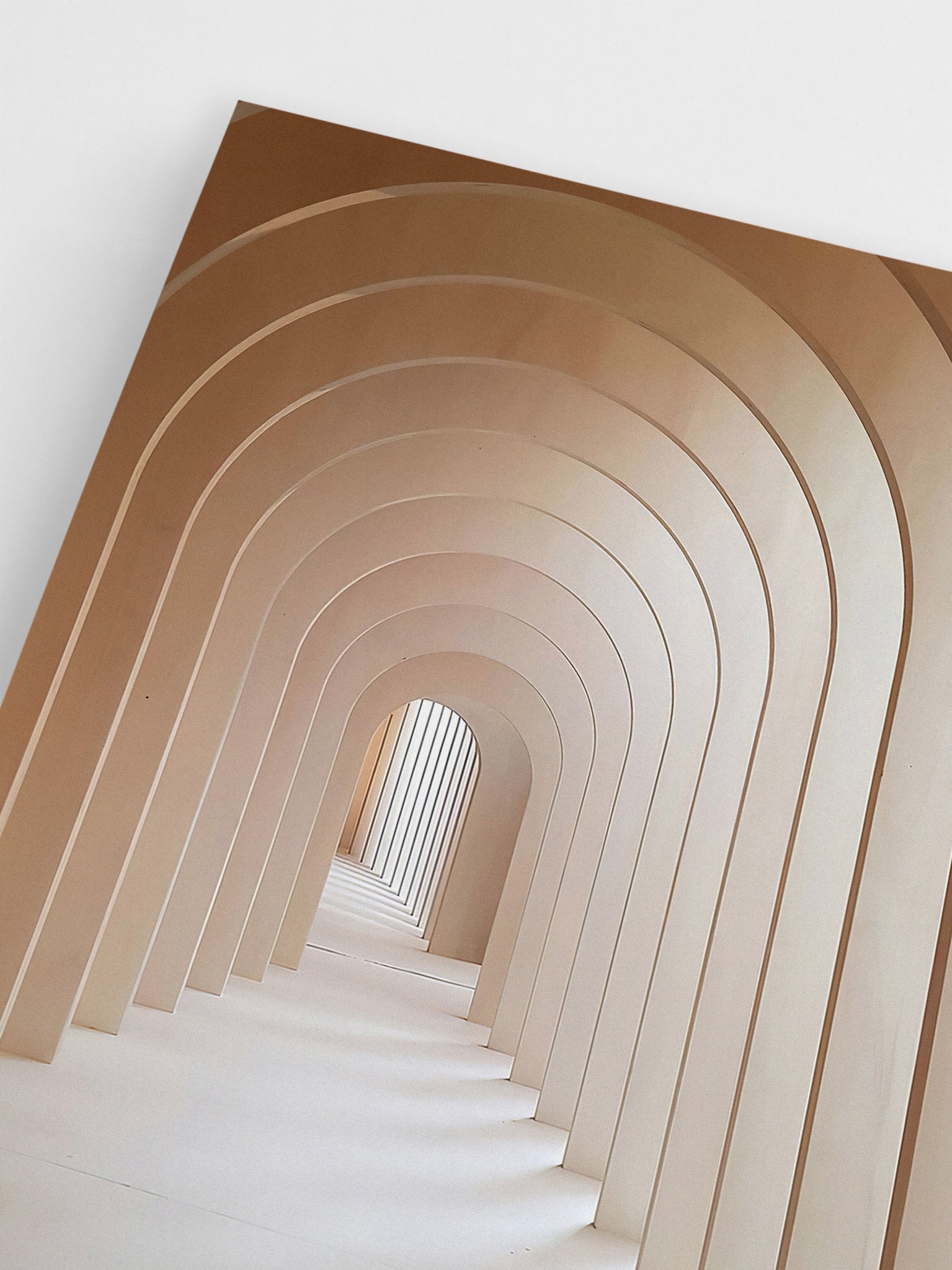 Warm Arches wall art