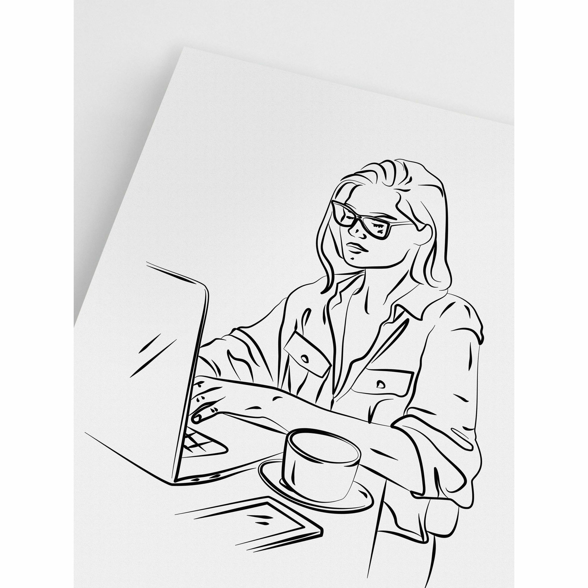 Business Woman Poster 